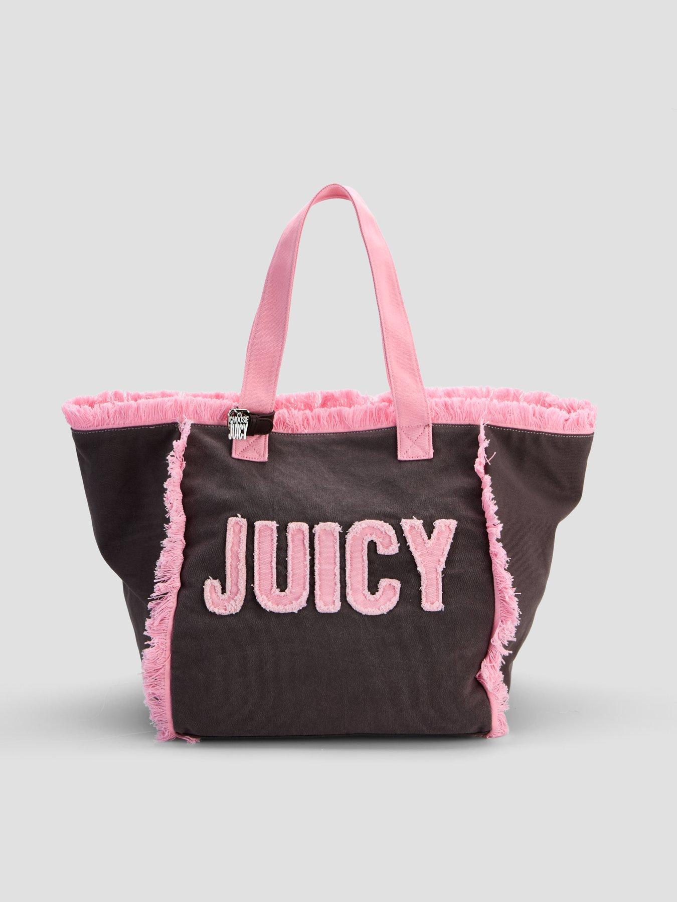 Image 3 of 6 of Juicy Couture Mirna Beach Shopping Trip Cotton/ Pu Lt. Java