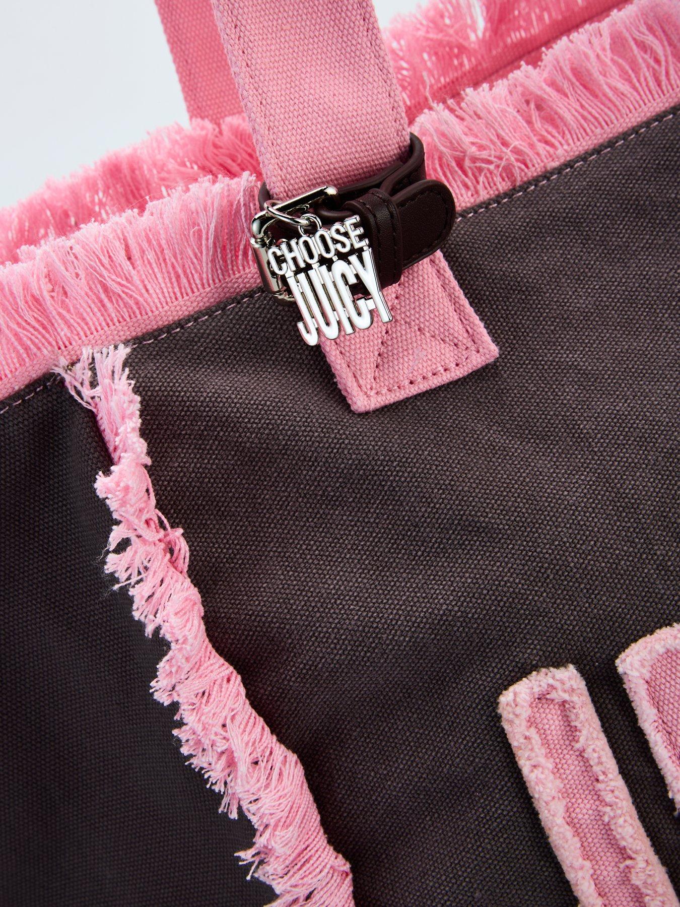 Image 4 of 6 of Juicy Couture Mirna Beach Shopping Trip Cotton/ Pu Lt. Java