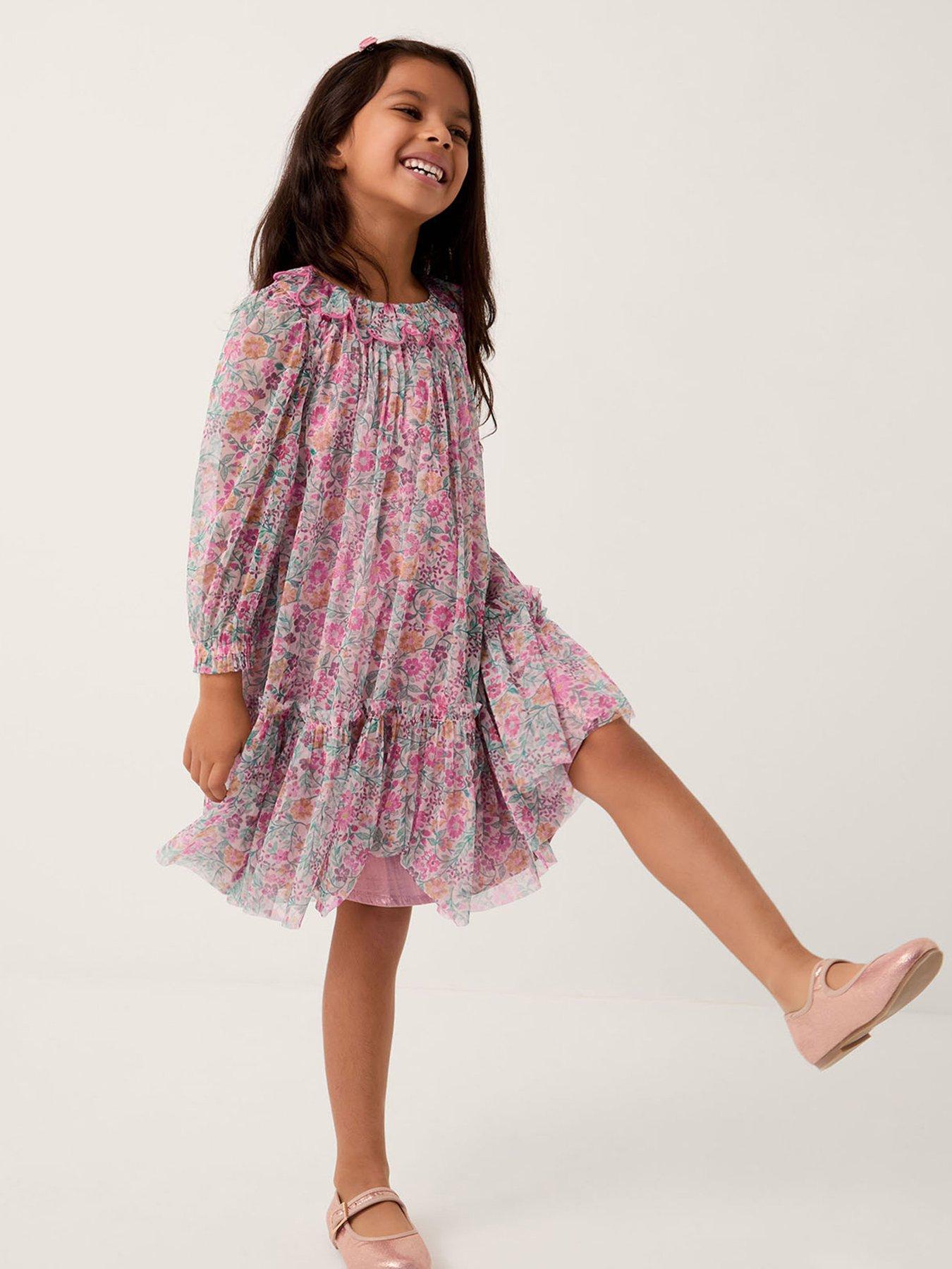monsoon-girls-boutique-floral-mesh-dress-pink