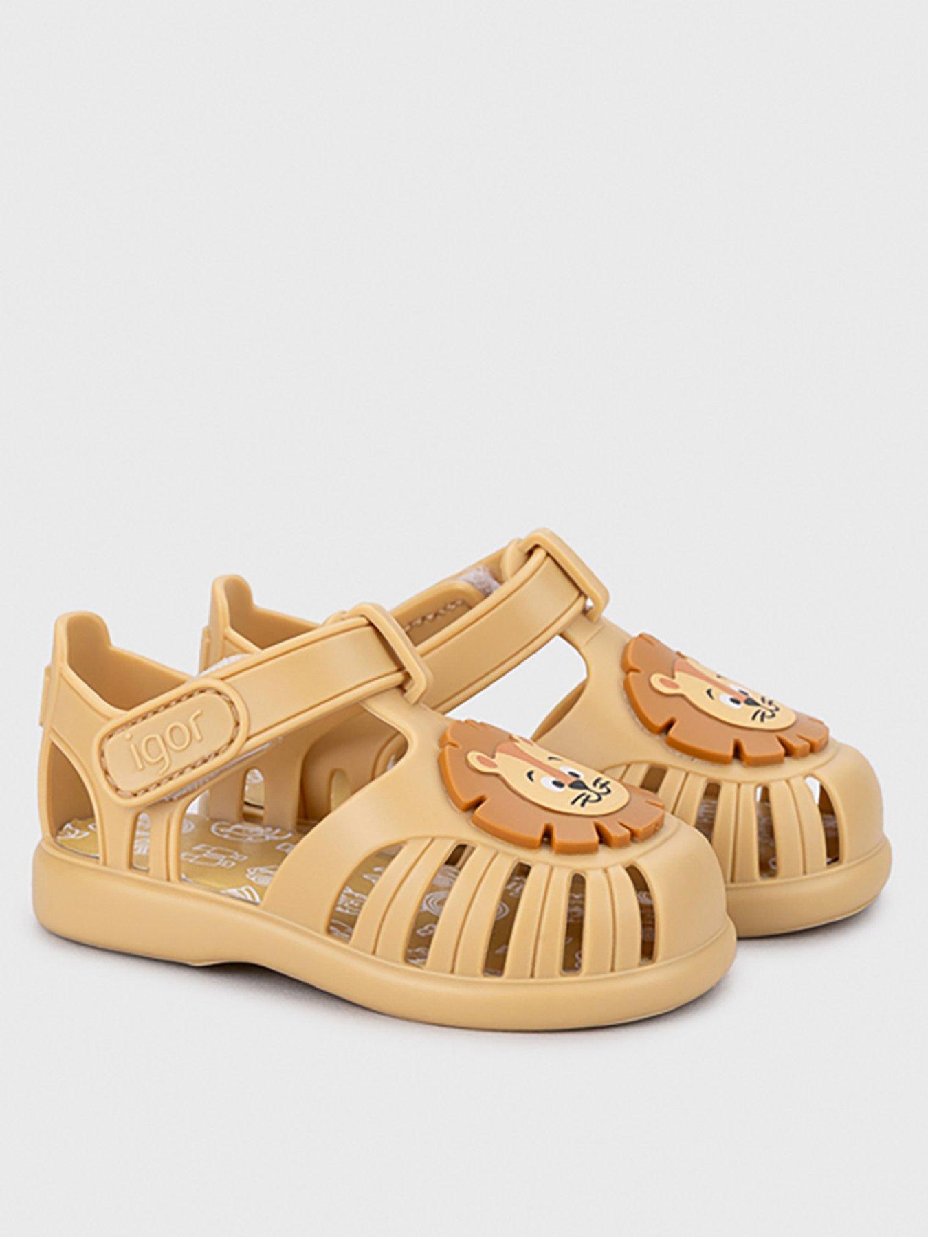 stillFront image of igor-tobby-leo-sandal-brown
