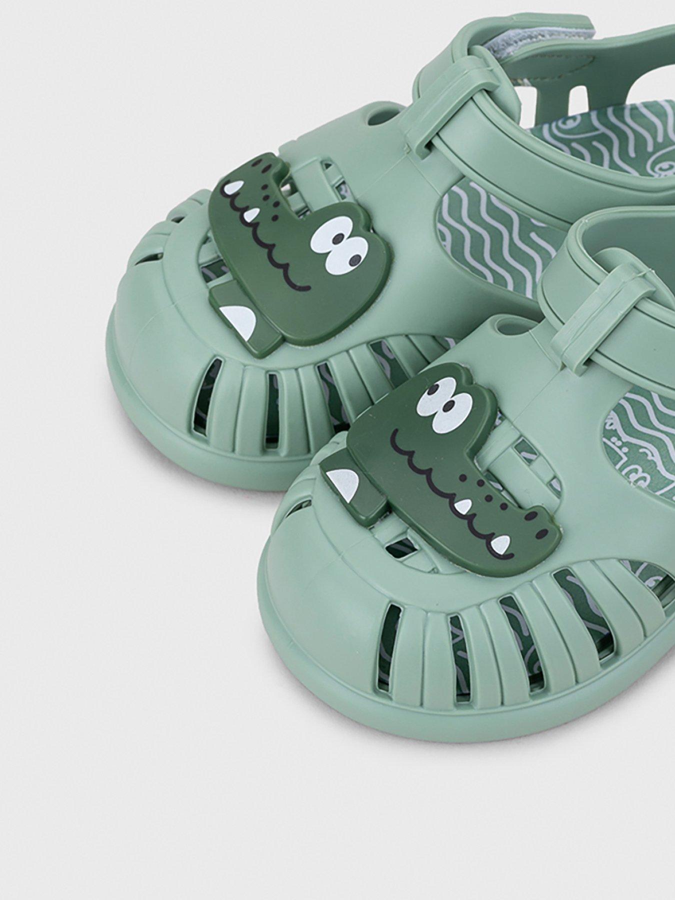  image of igor-tobby-croco-sandal-green