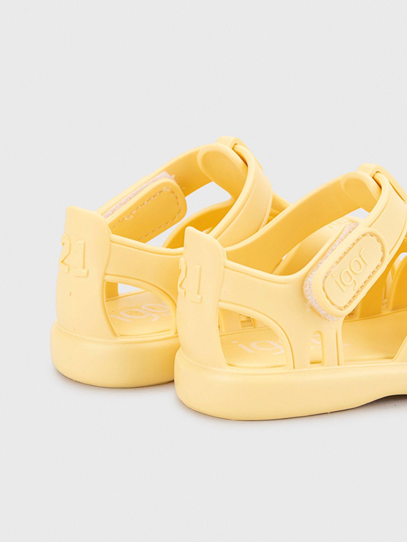  image of igor-tobby-solid-sandal-yellow