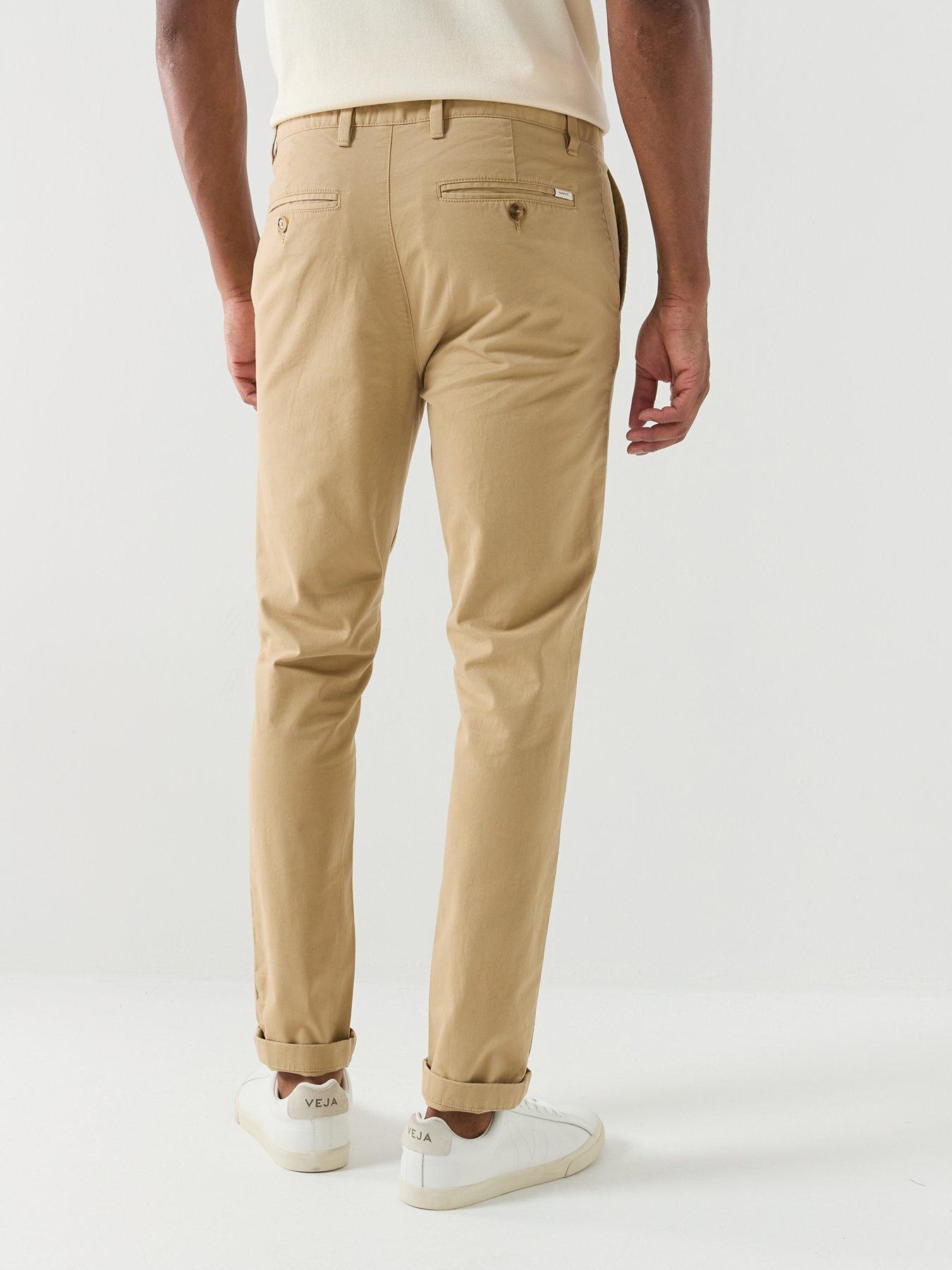  image of gant-classic-slim-fit-chinos-beige