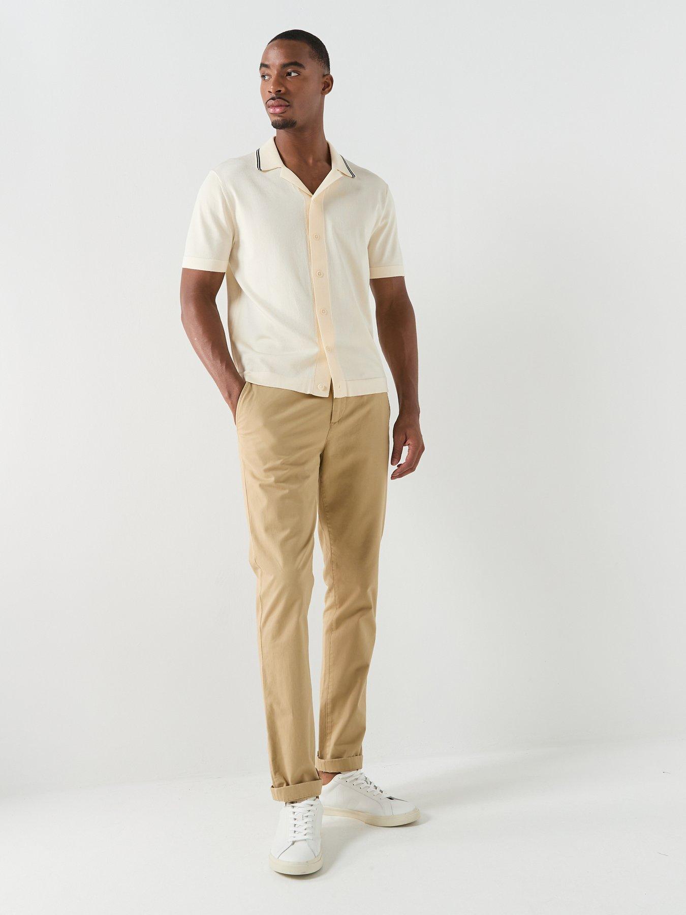  image of gant-classic-slim-fit-chinos-beige