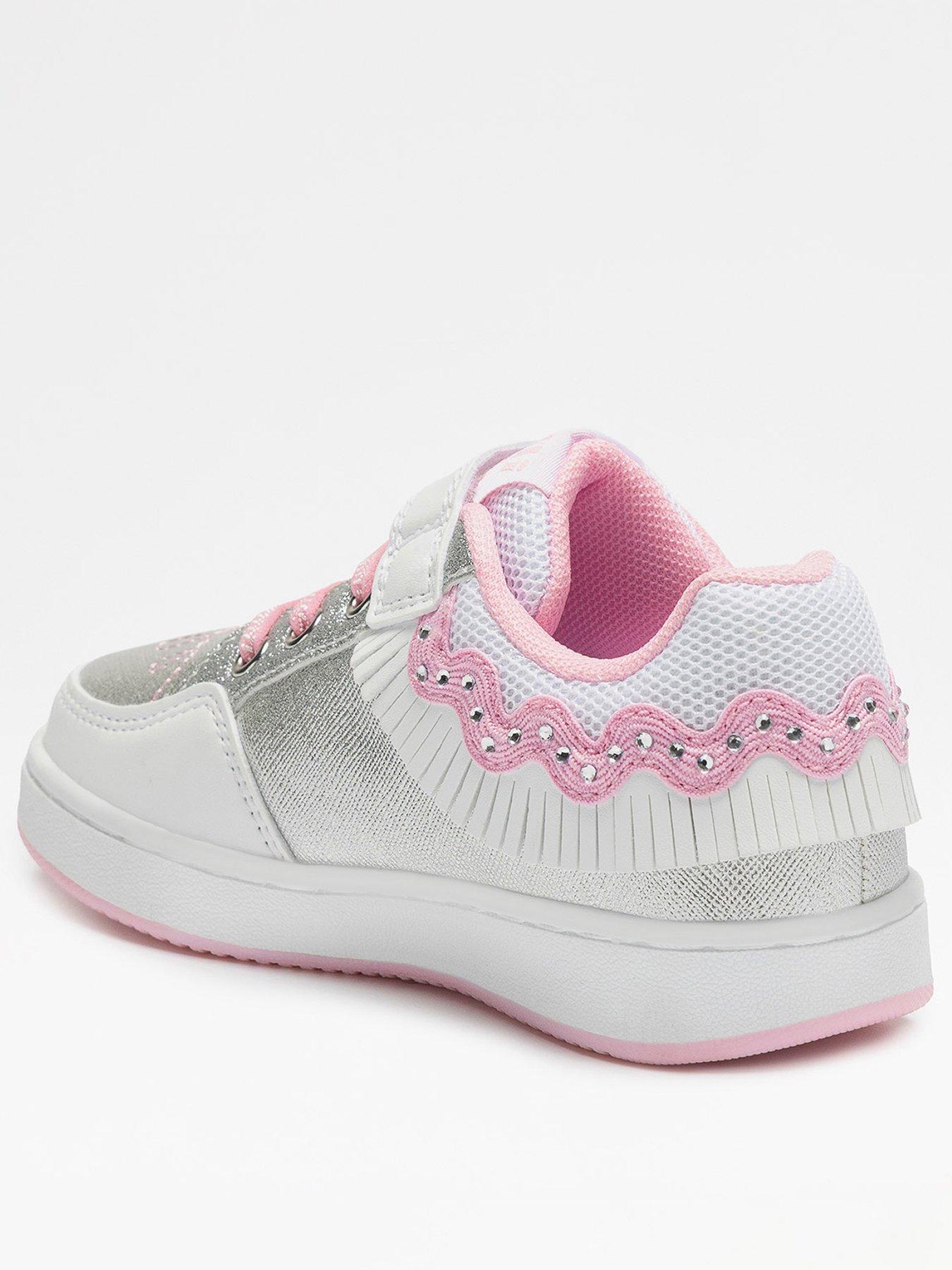  image of lelli-kelly-frangetta-mix-scarpa-light-up-trainer-silver