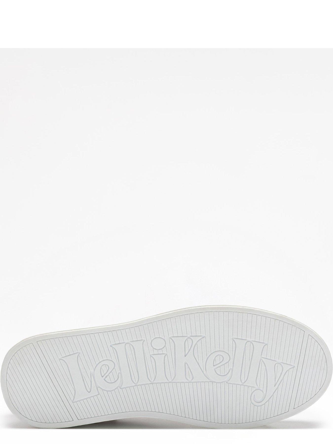  image of lelli-kelly-gioello-scrapa-velcro-strap-trainer-white