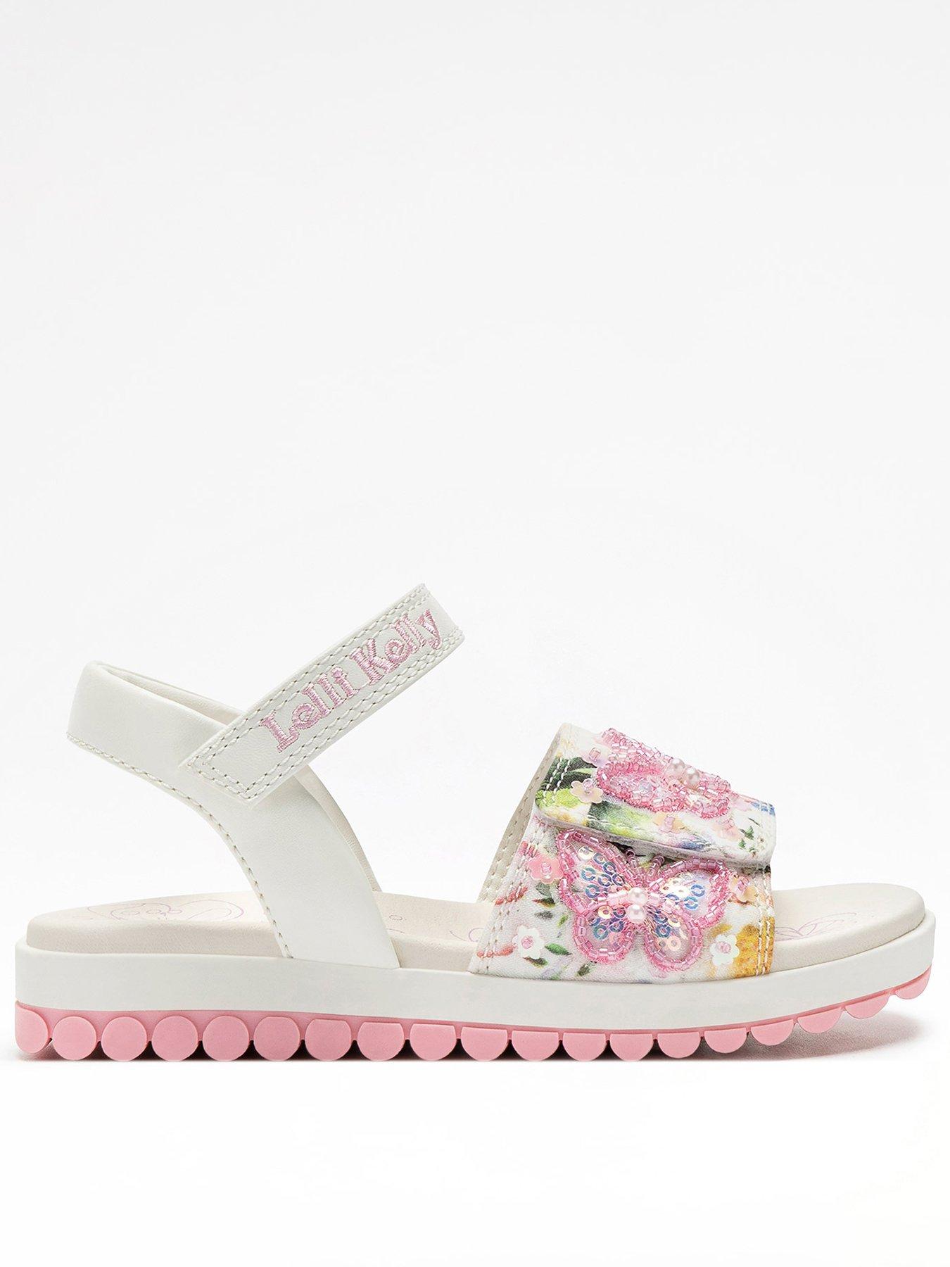  image of lelli-kelly-serena-beaded-sandal-white
