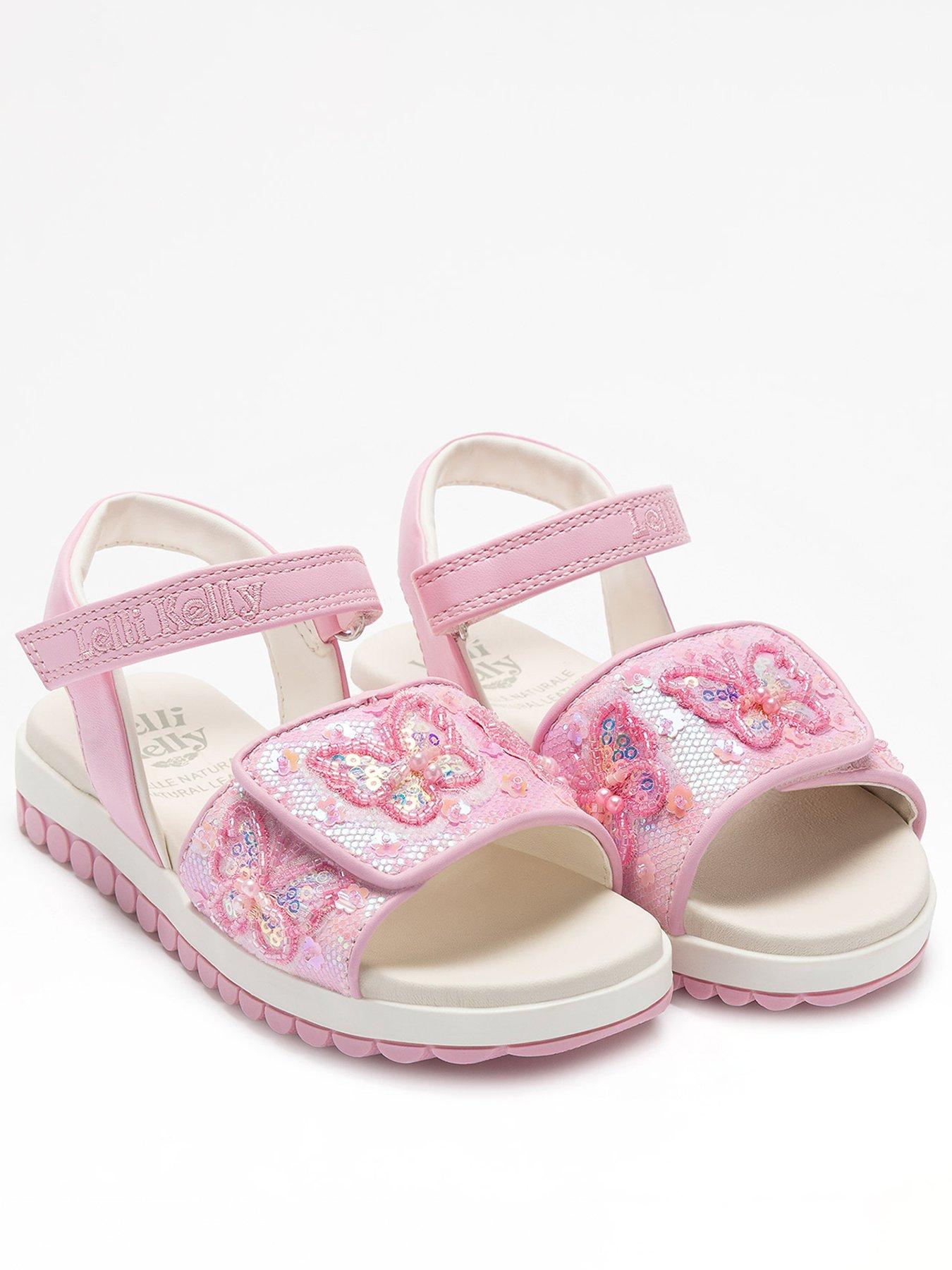  image of lelli-kelly-emerald-beaded-sandal-pink
