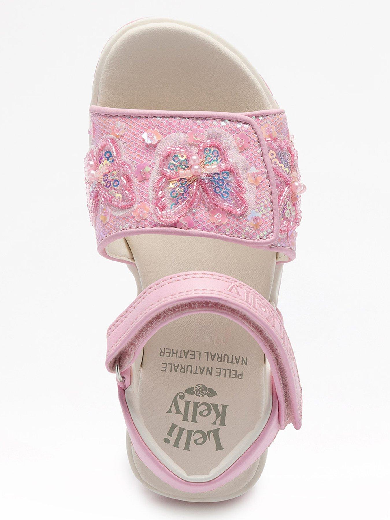  image of lelli-kelly-emerald-beaded-sandal-pink