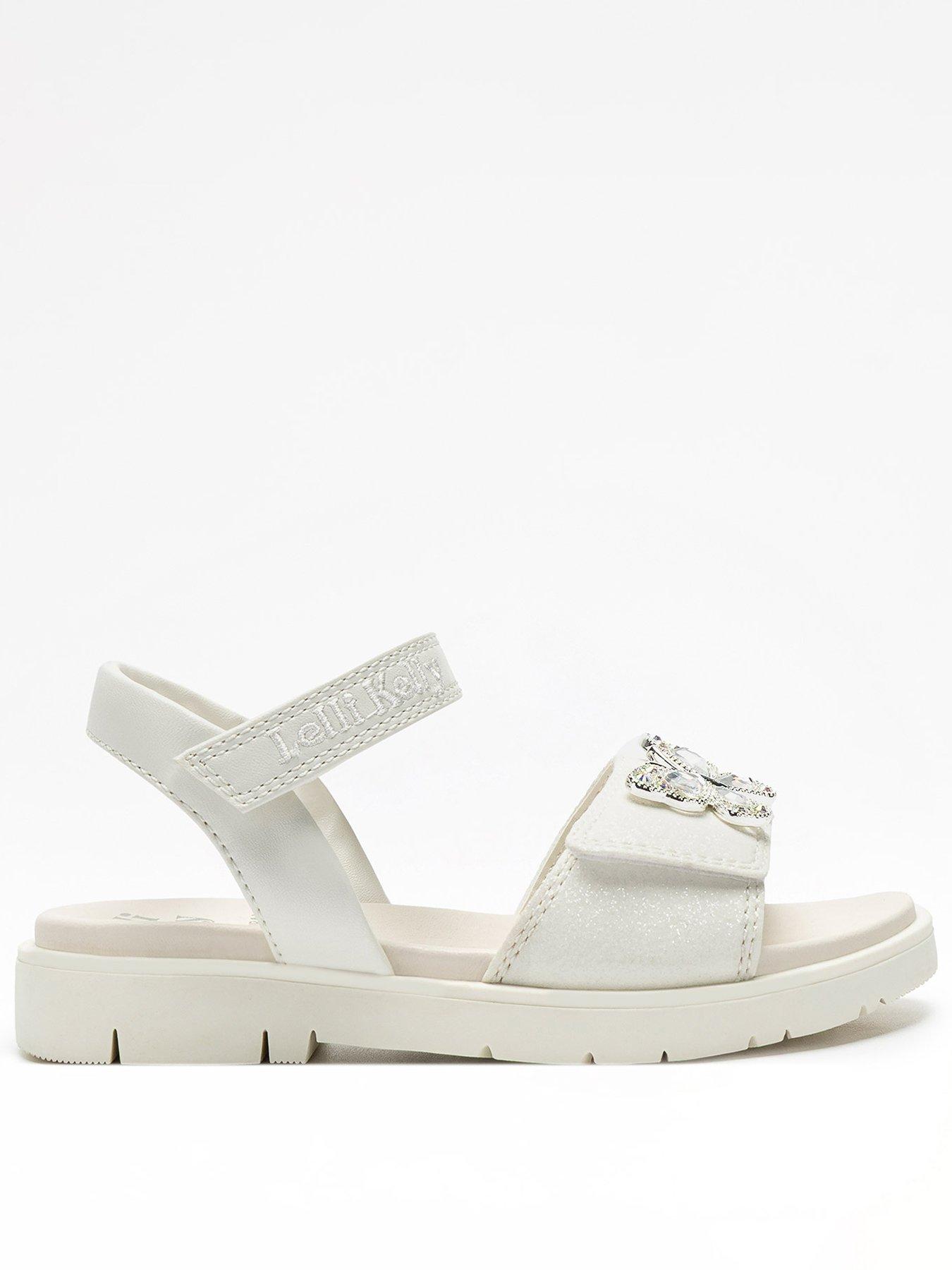 Lelli Kelly Nathalie Butterfly Sandal - White