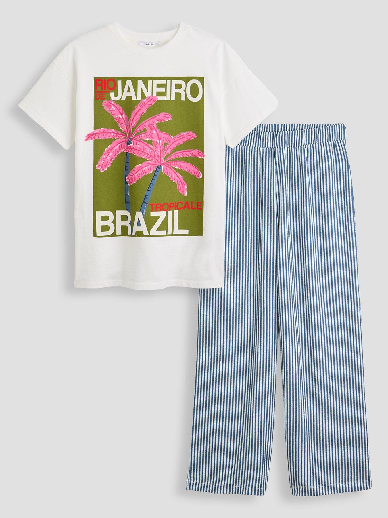 the-very-collection-girls-stripe-trouser-and-slogan-t-shirt-blue