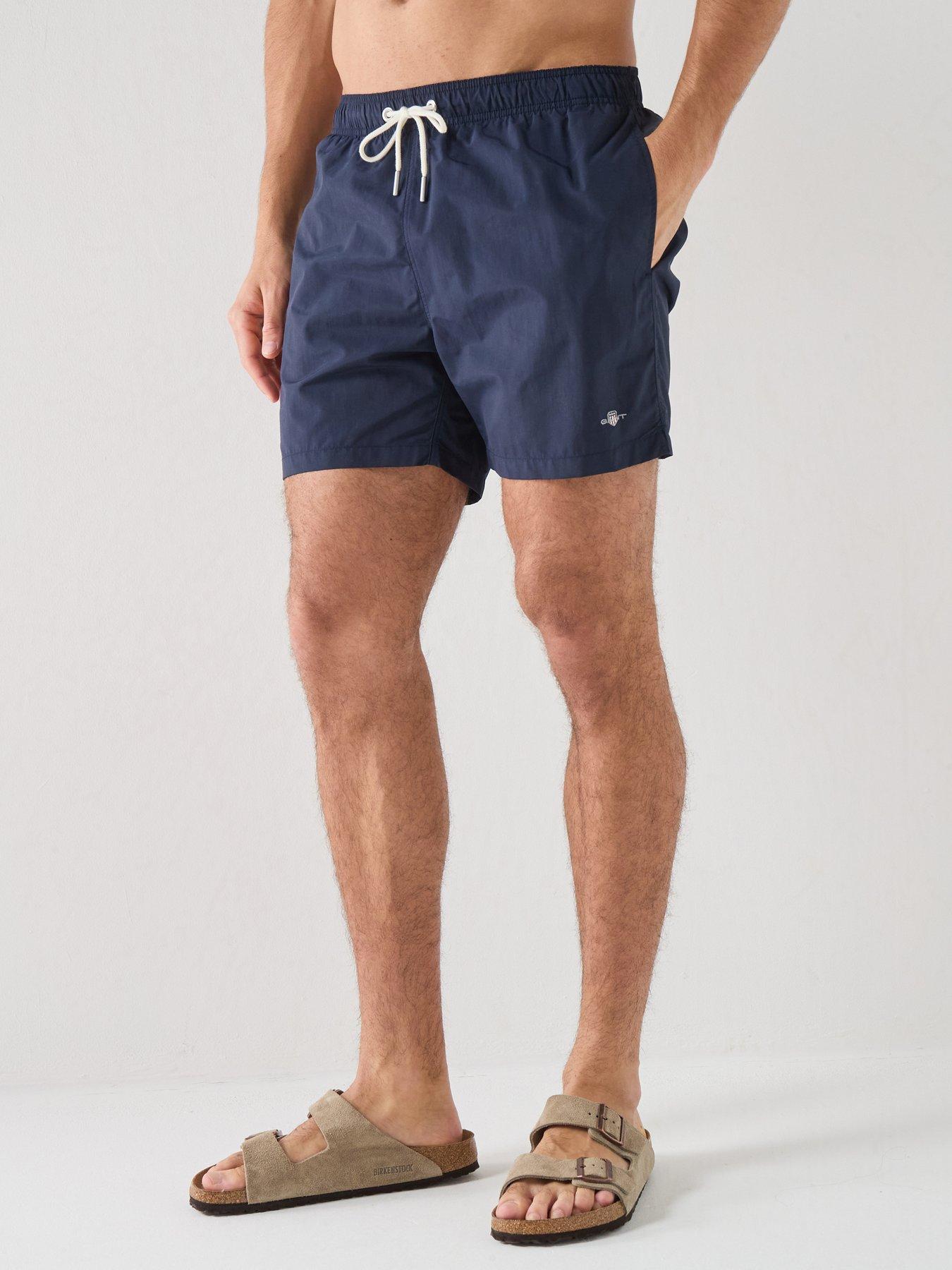 GANT Logo Swim Shorts - Blue