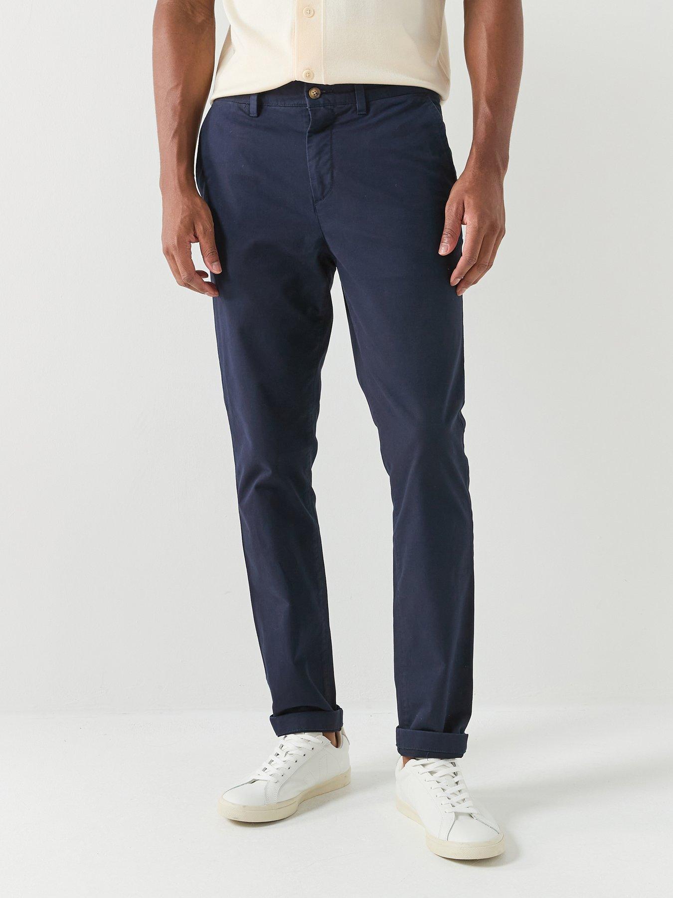 GANT Classic Slim Fit Chinos - Navy