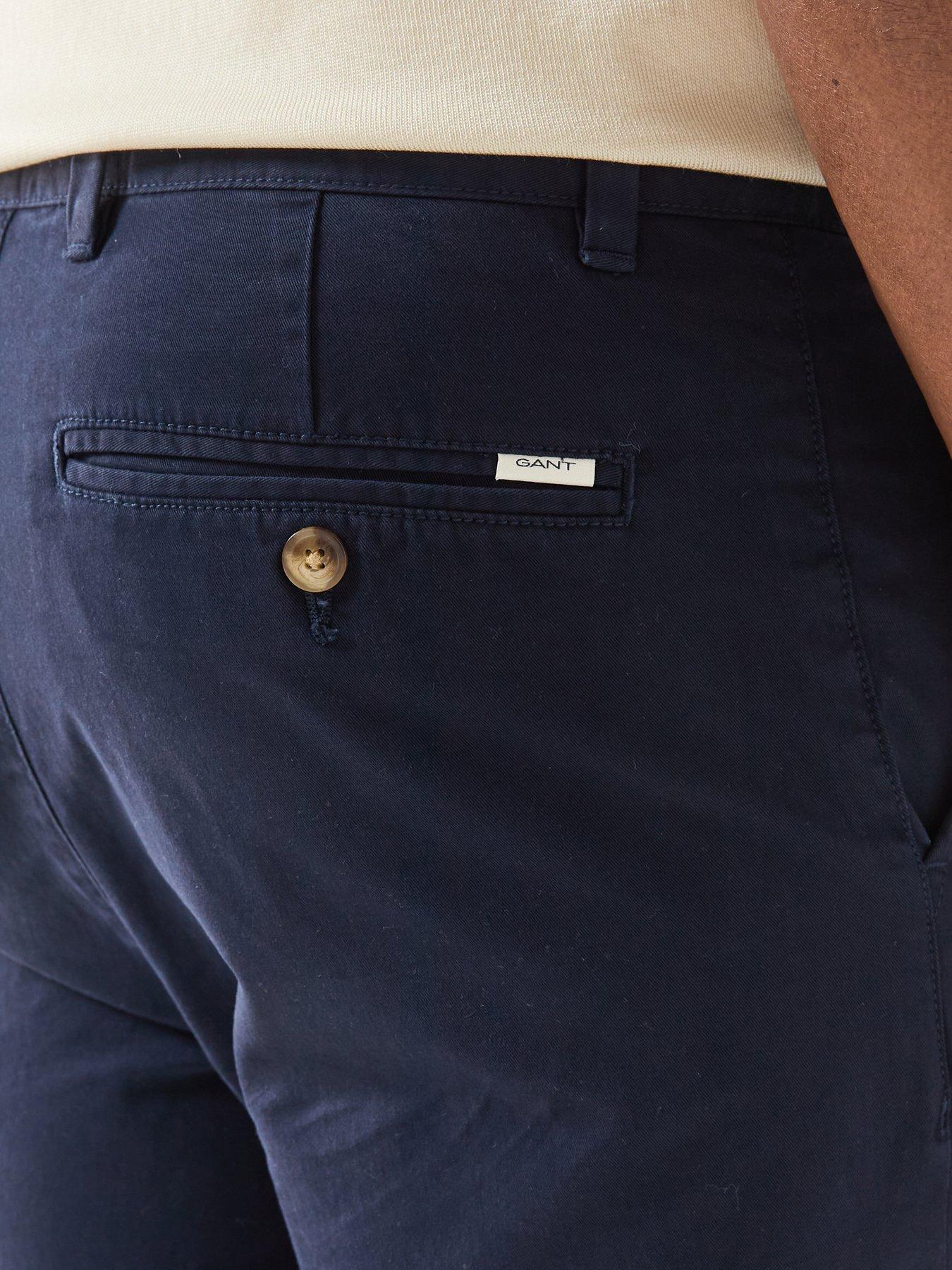  image of gant-classic-slim-fit-chinos-navy