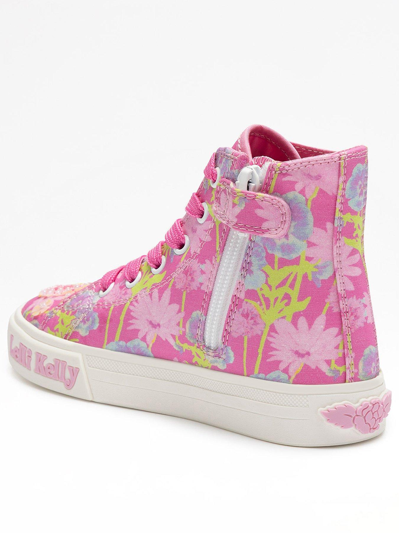 Image 2 of 4 of Lelli Kelly Eloise Scarpa Beaded Trainer - Pink
