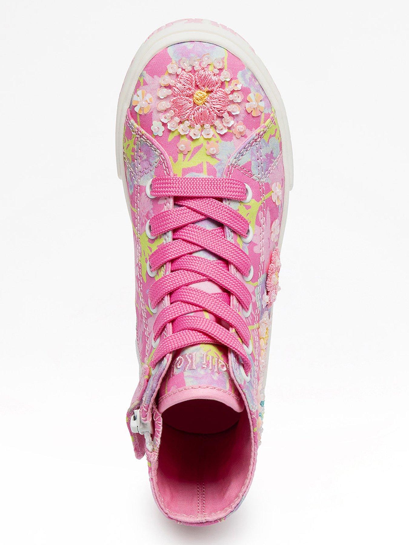 Image 3 of 4 of Lelli Kelly Eloise Scarpa Beaded Trainer - Pink