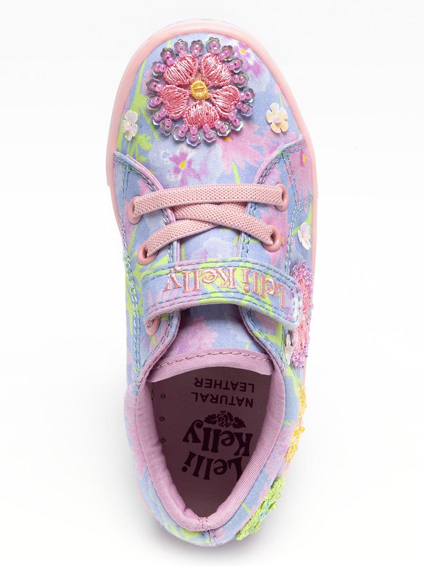 image of lelli-kelly-eloise-strap-scarpa-beaded-trainer-purple