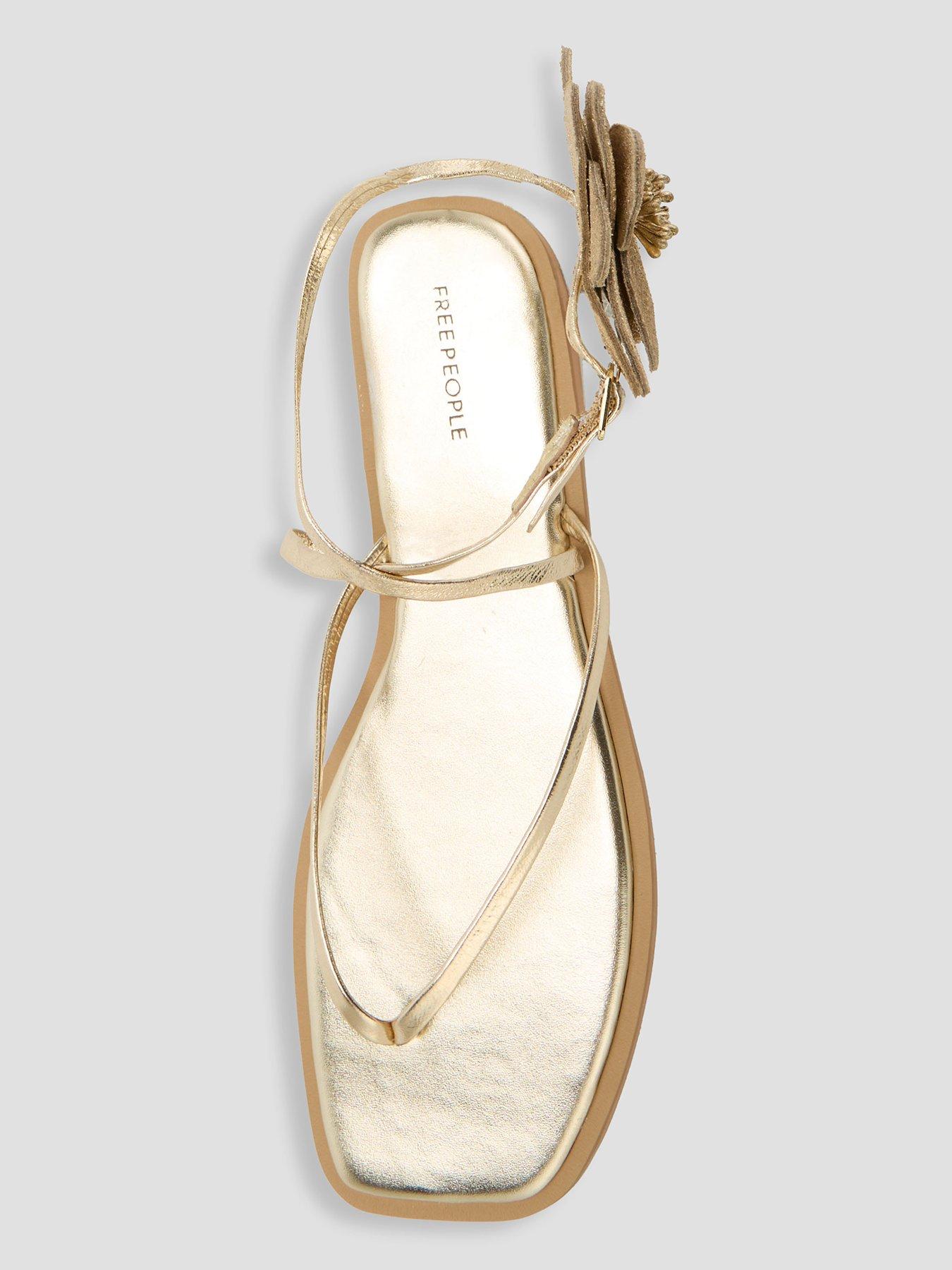 Image 3 of 6 of FREE PEOPLE Magnolia Sandals - Gold
