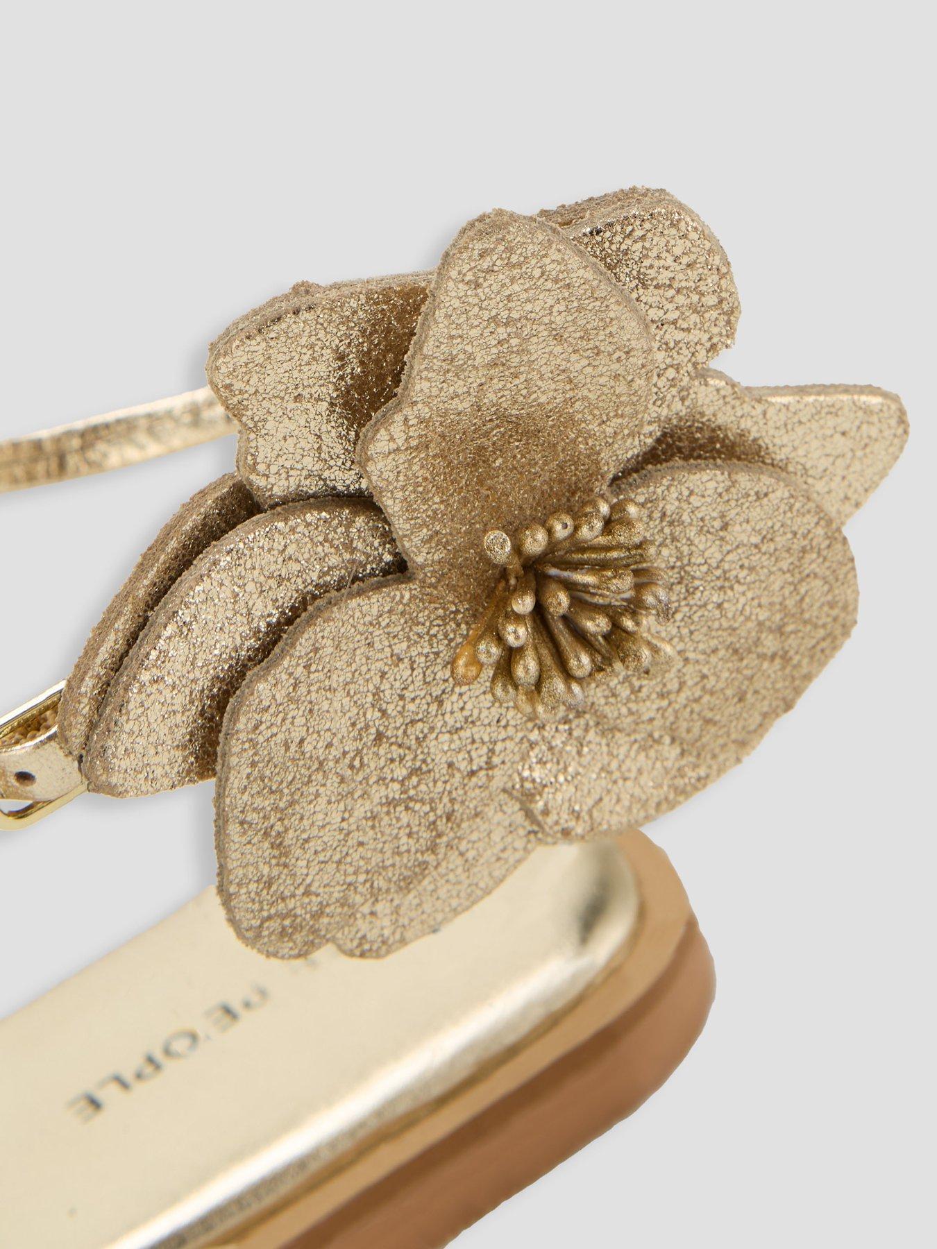 Image 5 of 6 of FREE PEOPLE Magnolia Sandals - Gold