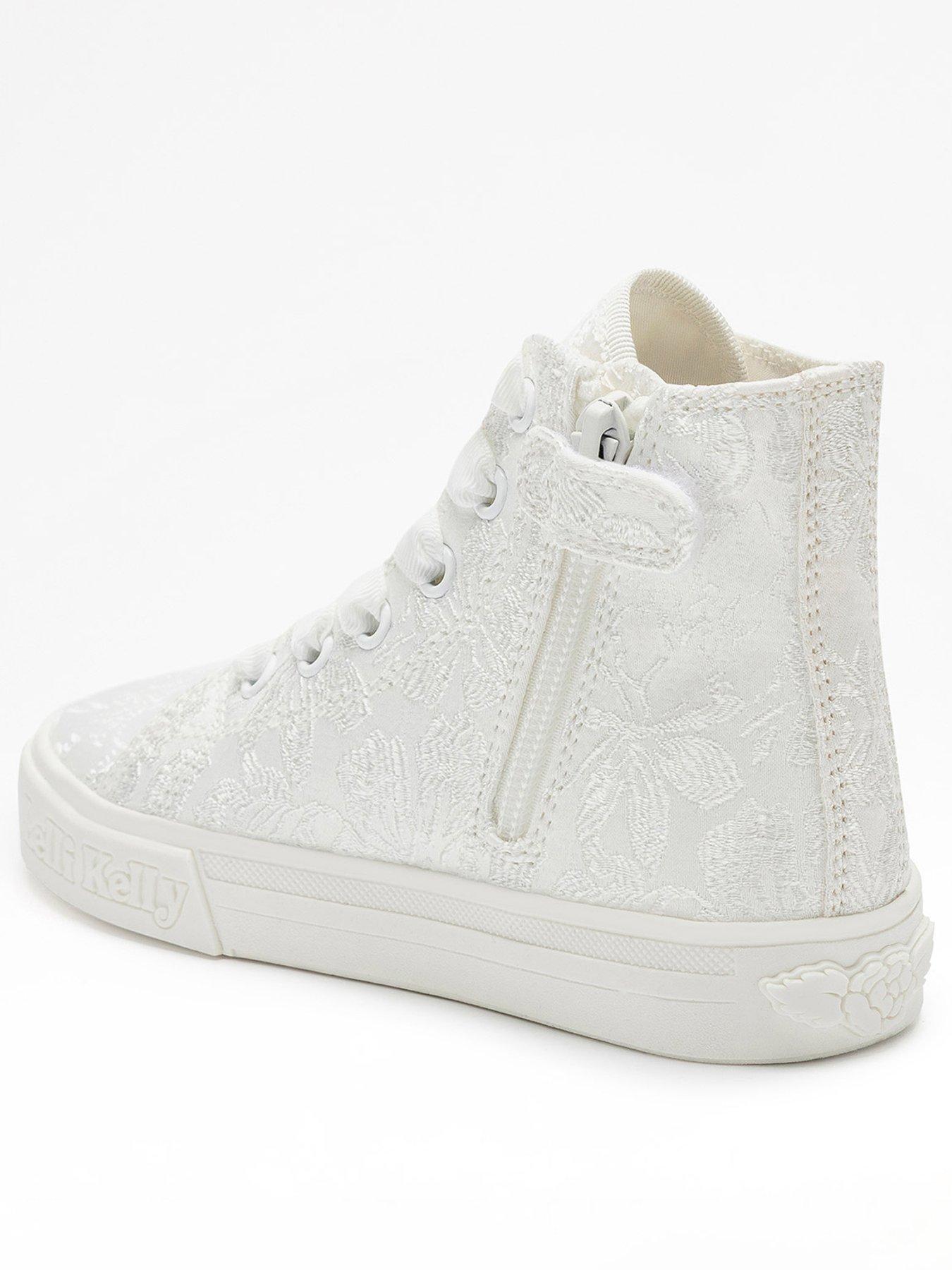 Image 2 of 4 of Lelli Kelly Jadis Scarpa Beaded Trainer - White