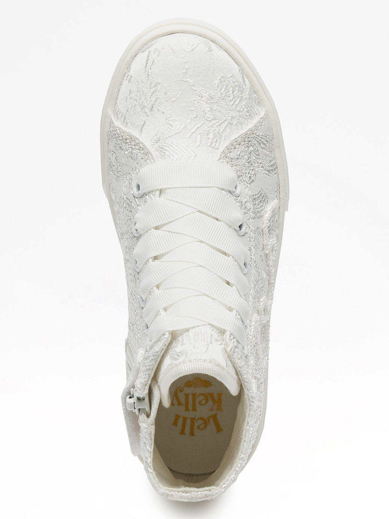 Image 3 of 4 of Lelli Kelly Jadis Scarpa Beaded Trainer - White