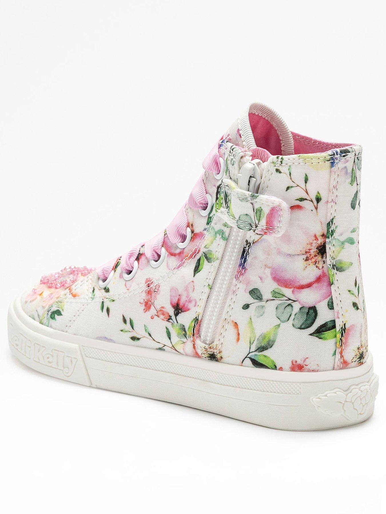  image of lelli-kelly-serena-mid-scarpa-beaded-trainer-white