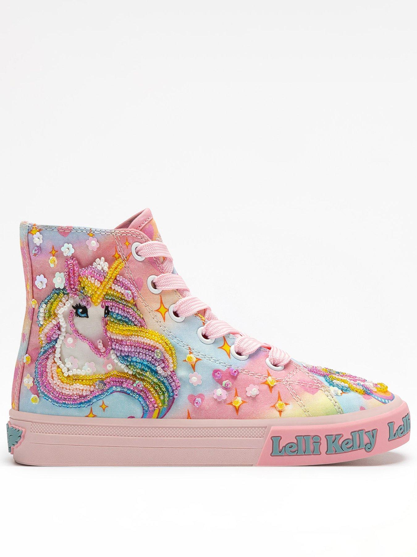 Lelli Kelly Unicorn Rainbow Scarpa Trainer - Multi