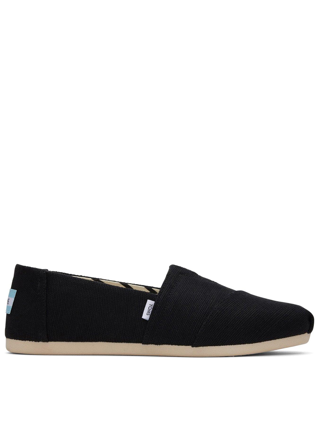 front image of toms-alpargata-classic-black
