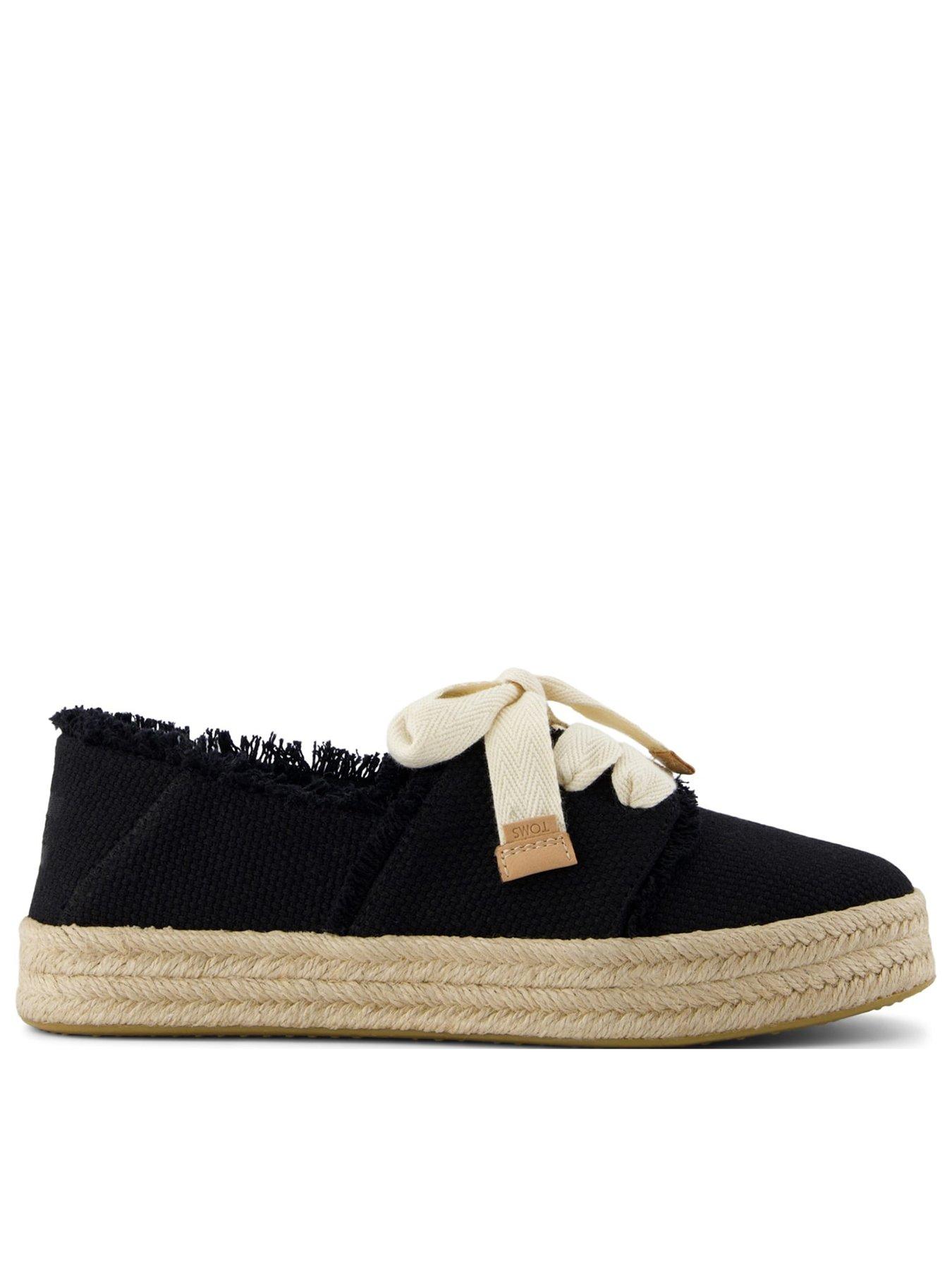 TOMS Carolina Lace Up - Black
