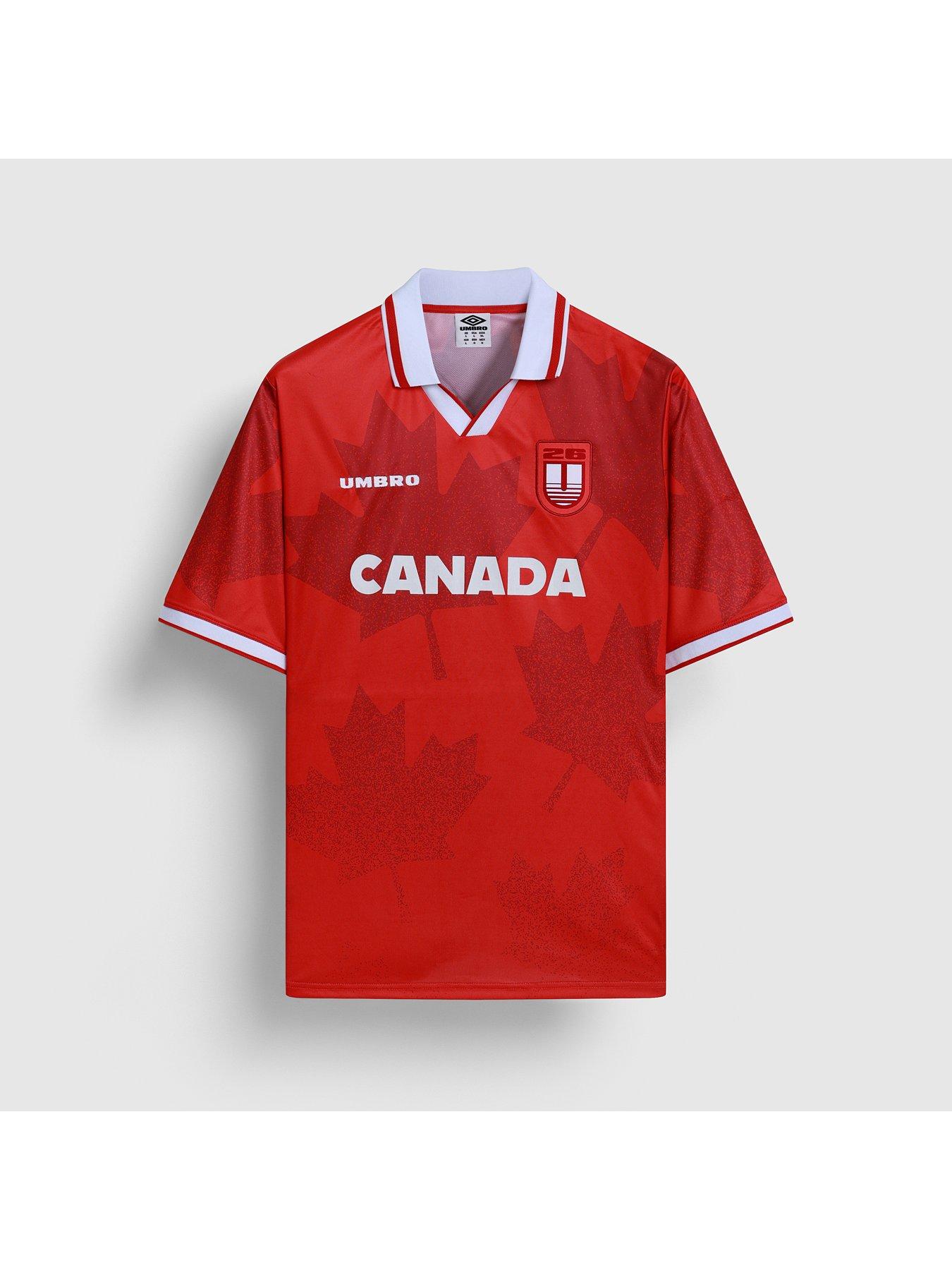 Umbro Mens Football Canada Jersey - Red