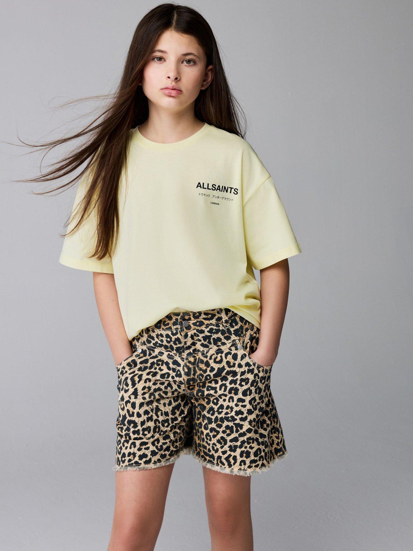 smALLSAINTS Older Girls Underground Logo T-Shirt - Yellow