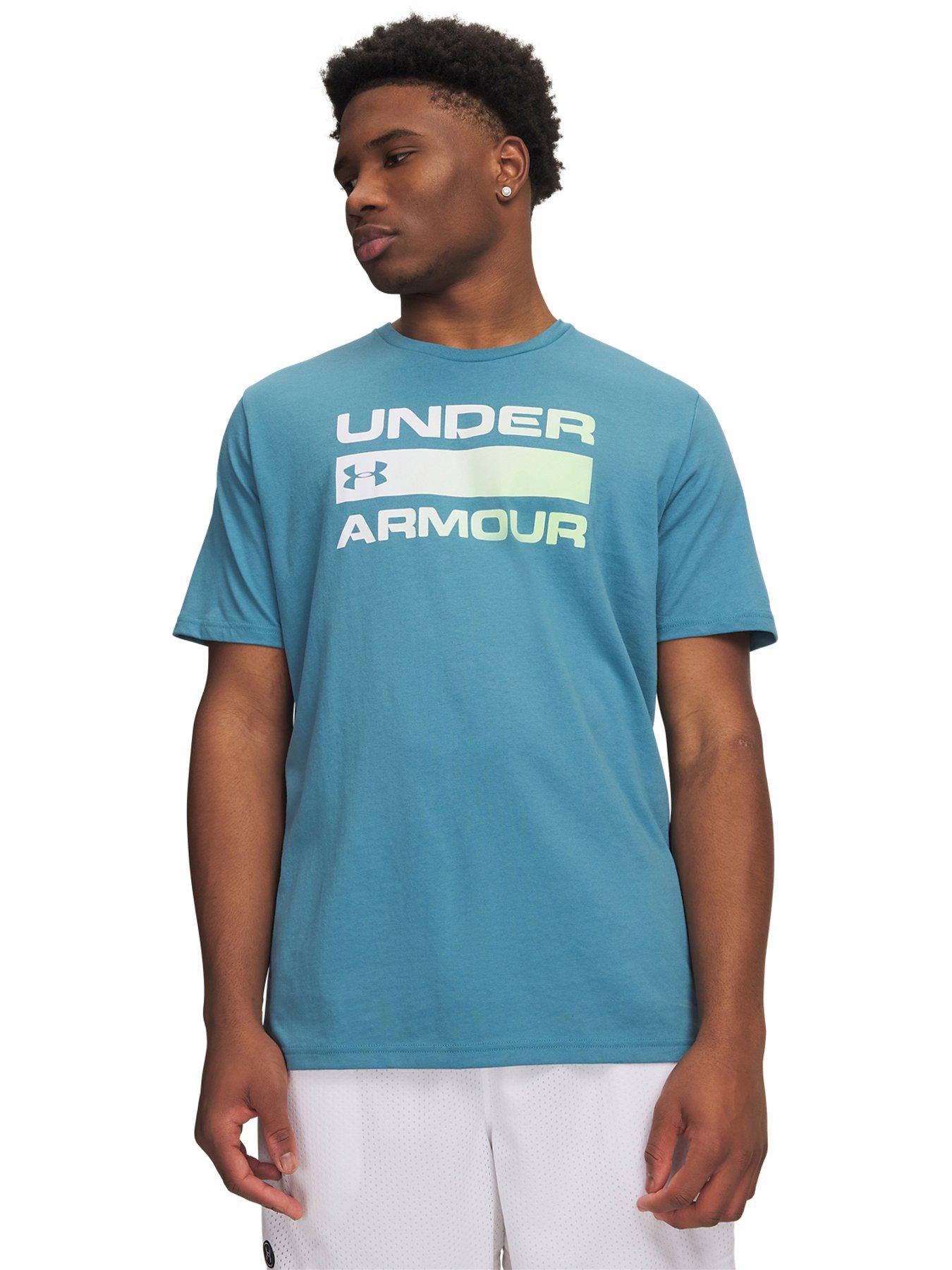 UNDER ARMOUR Mens Training Team Issue Short Sleeve T-Shirt - Blue