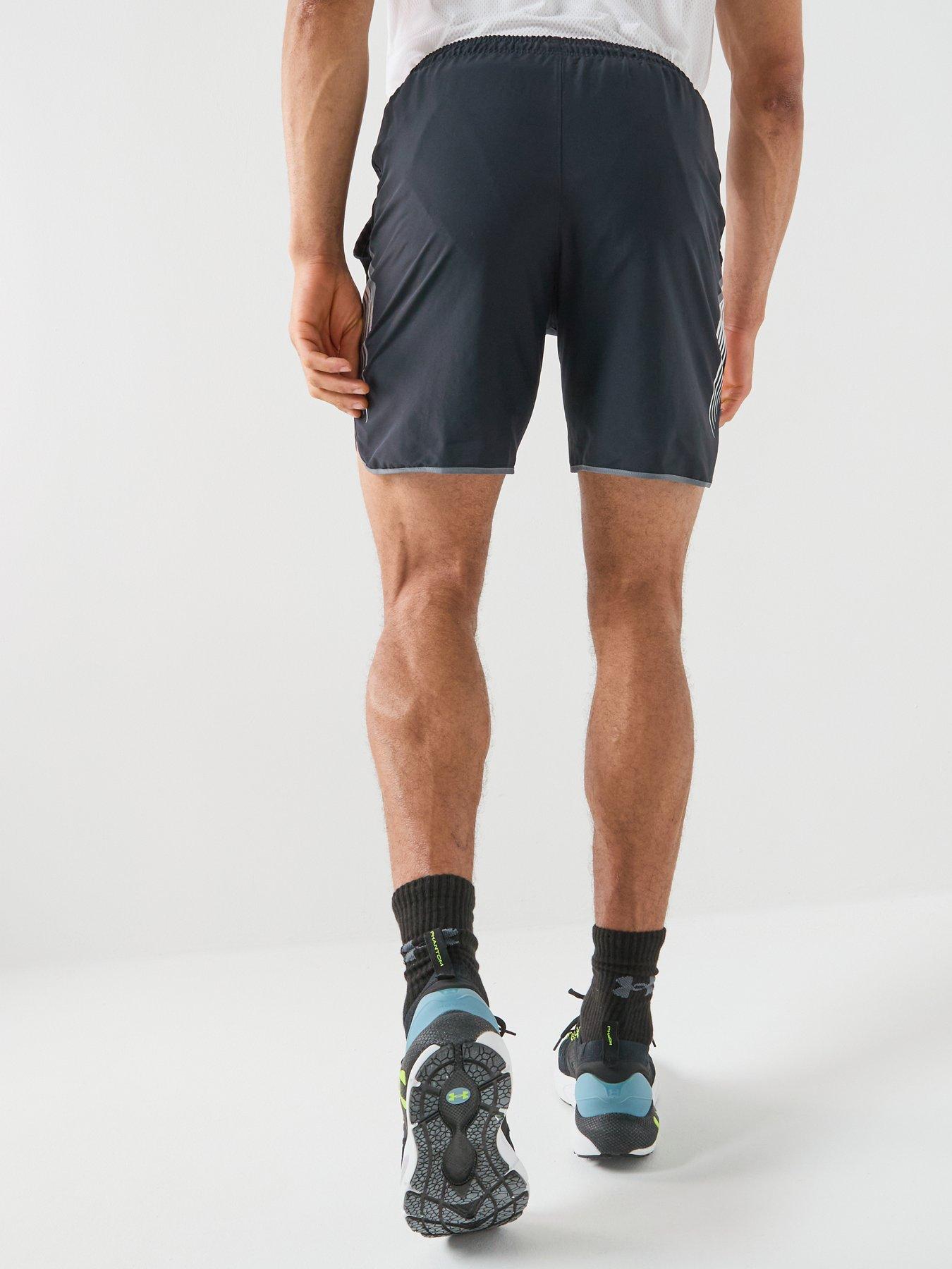 Image 2 of 6 of UNDER ARMOUR Mens Running Velociti Shorts - Black