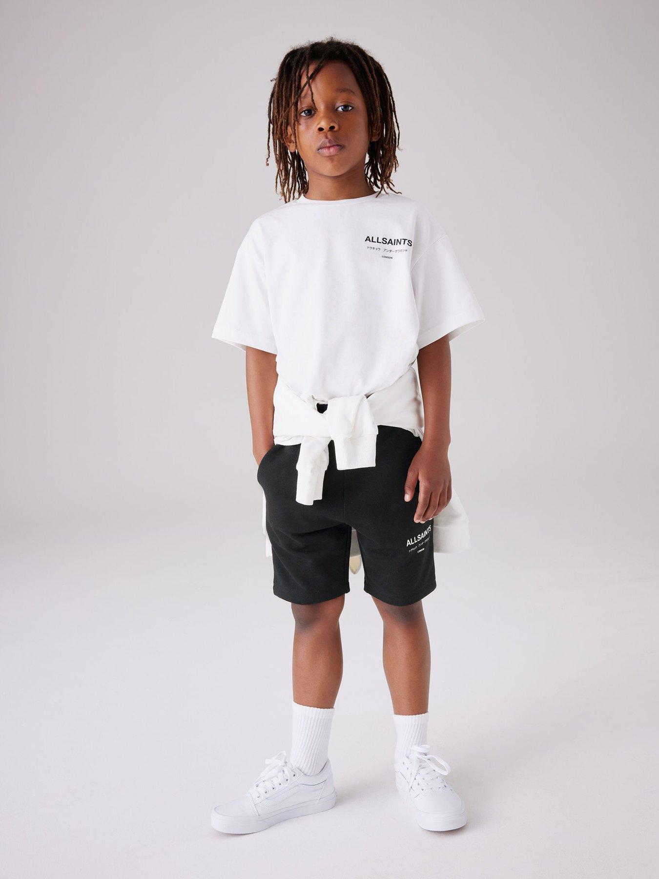 smALLSAINTS Older Boys Underground Logo Shorts - Black