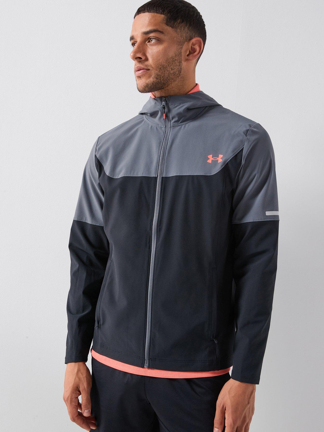 UNDER ARMOUR Mens Training Tech Utility Jacket - Black