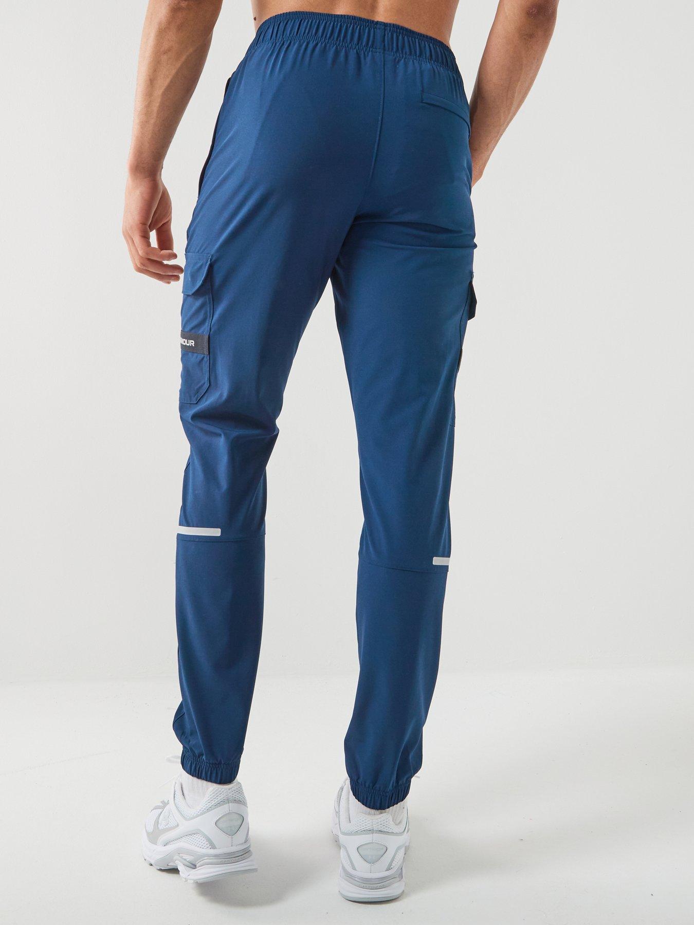 Image 2 of 5 of UNDER ARMOUR Mens Training Tech Utility Trousers - Navy