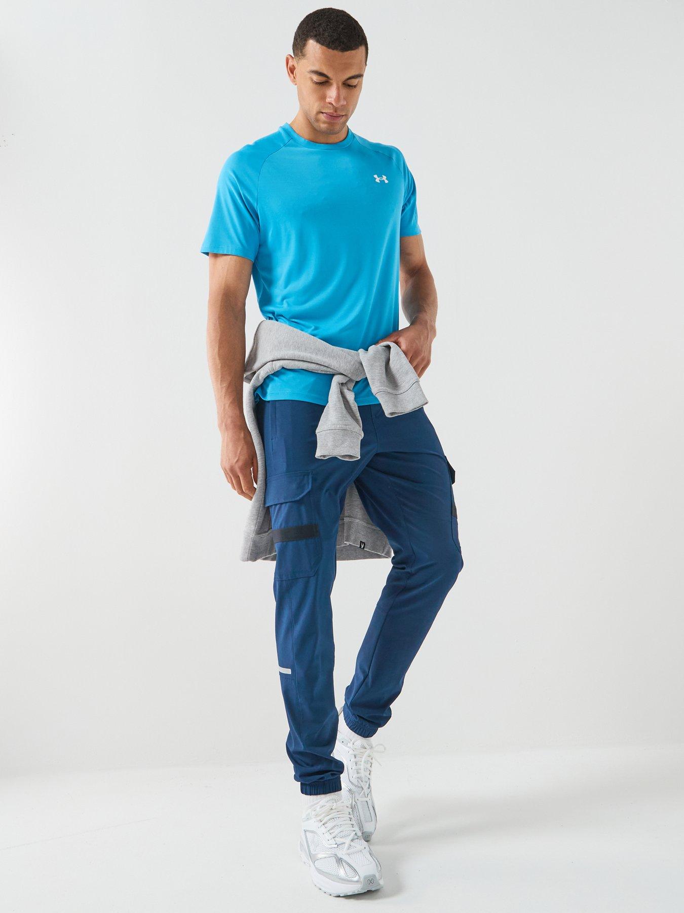 Image 3 of 5 of UNDER ARMOUR Mens Training Tech Utility Trousers - Navy