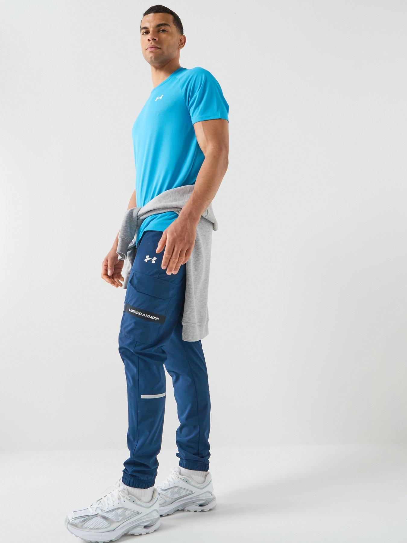 Image 5 of 5 of UNDER ARMOUR Mens Training Tech Utility Trousers - Navy