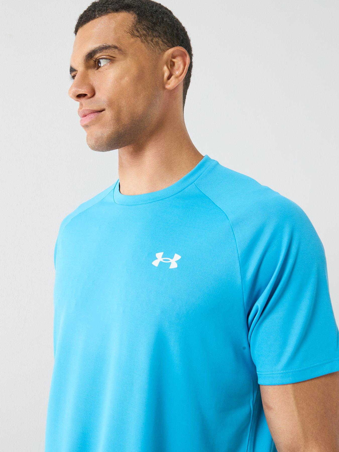 Image 4 of 6 of UNDER ARMOUR Mens Training Tech Short Sleeve Crew - Blue