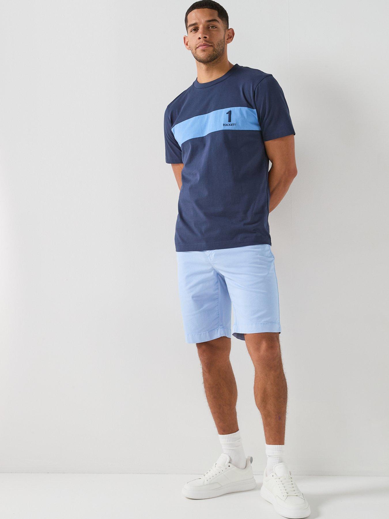 Image 3 of 4 of Hackett London Brighton Shorts - Blue