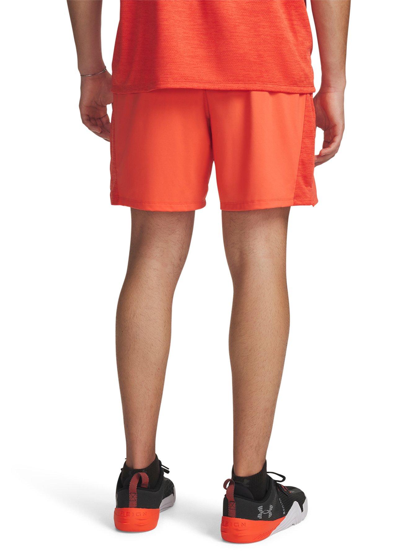  image of under-armour-mens-training-tech-vent-short-venom-red