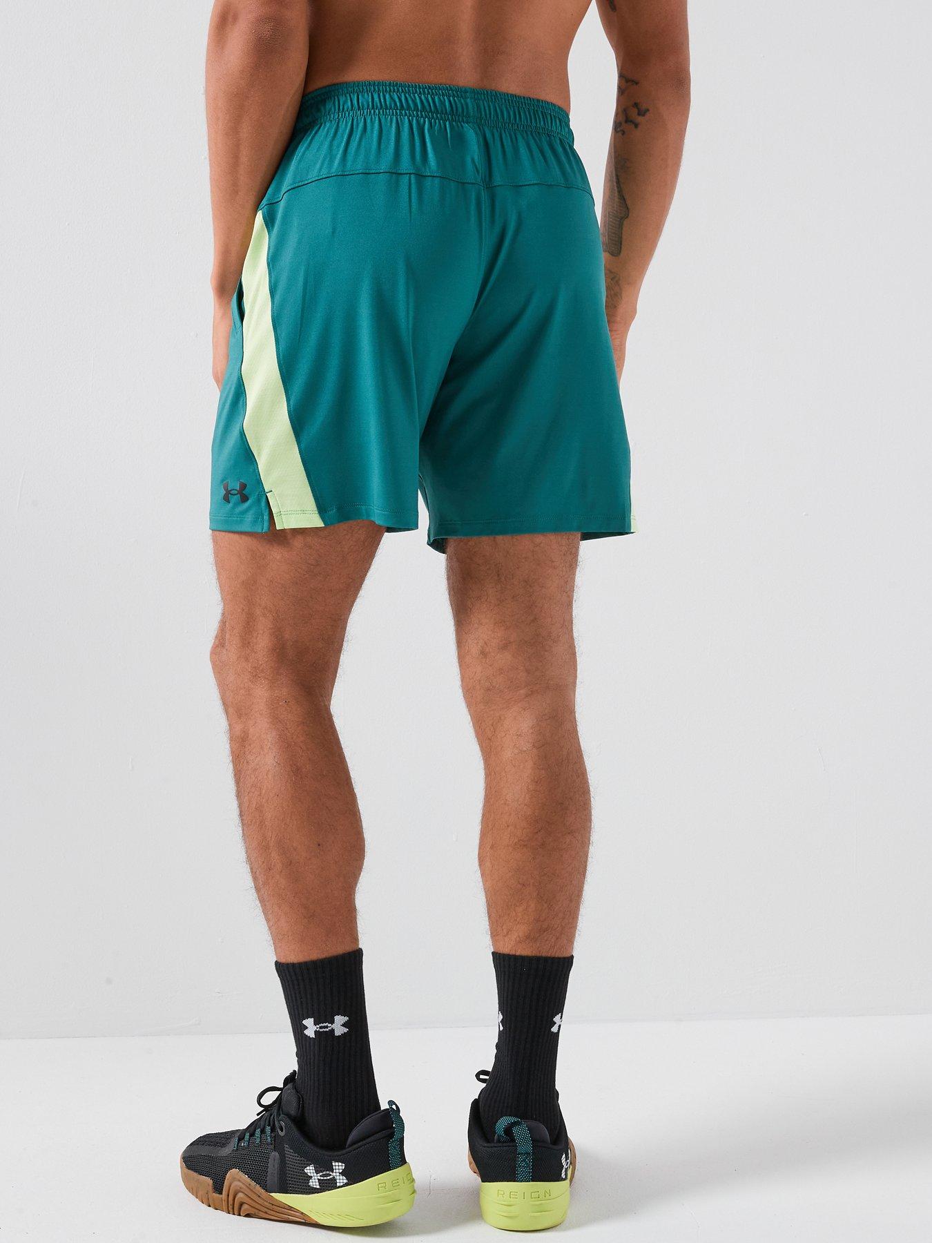  image of under-armour-mens-training-tech-vent-short-green