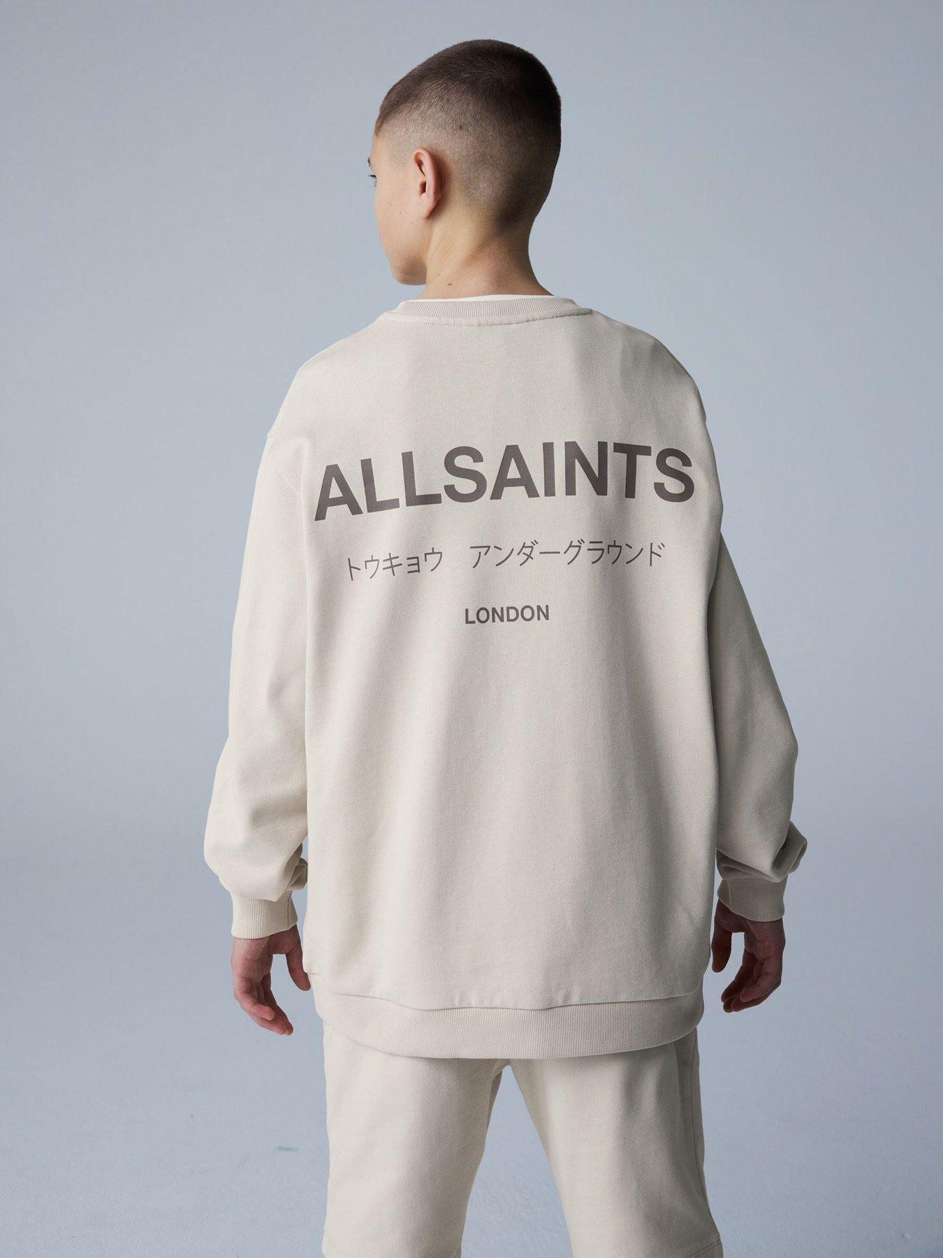 Image 2 of 7 of smALLSAINTS Older Boys Underground Sweatshirt - Beige