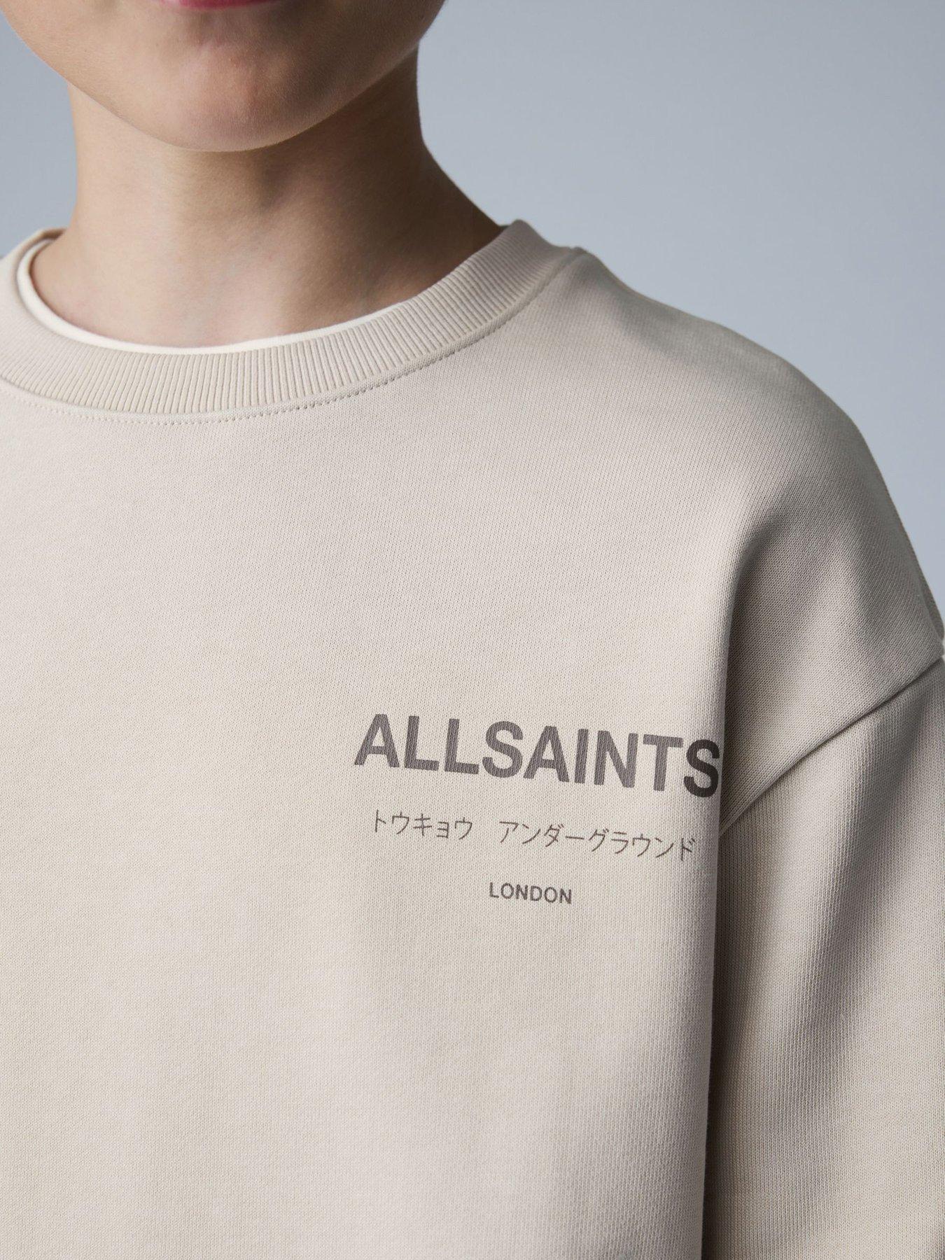 Image 4 of 7 of smALLSAINTS Older Boys Underground Sweatshirt - Beige