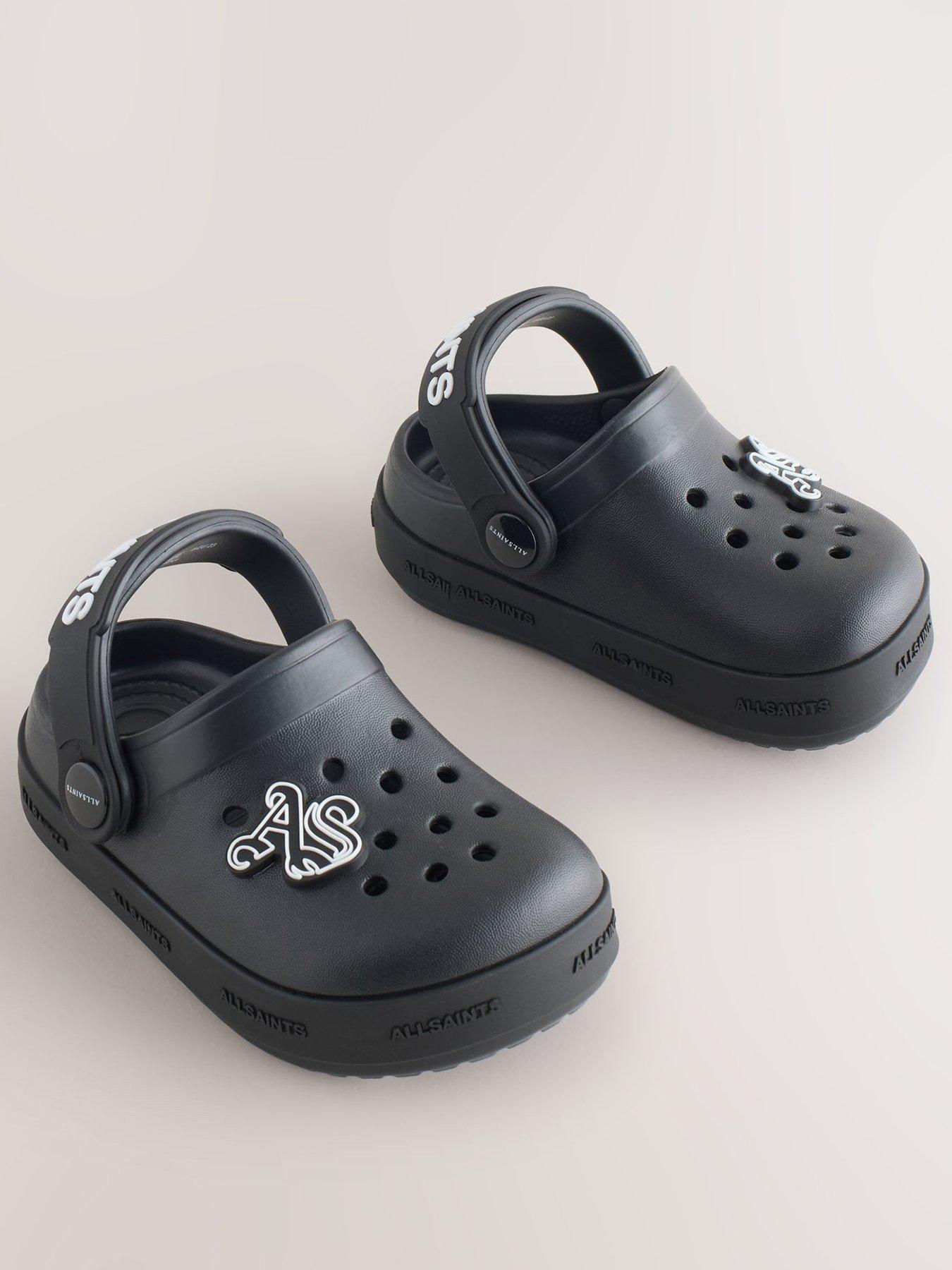 Image 2 of 7 of smALLSAINTS Younger Boys Underground Clogs - Black
