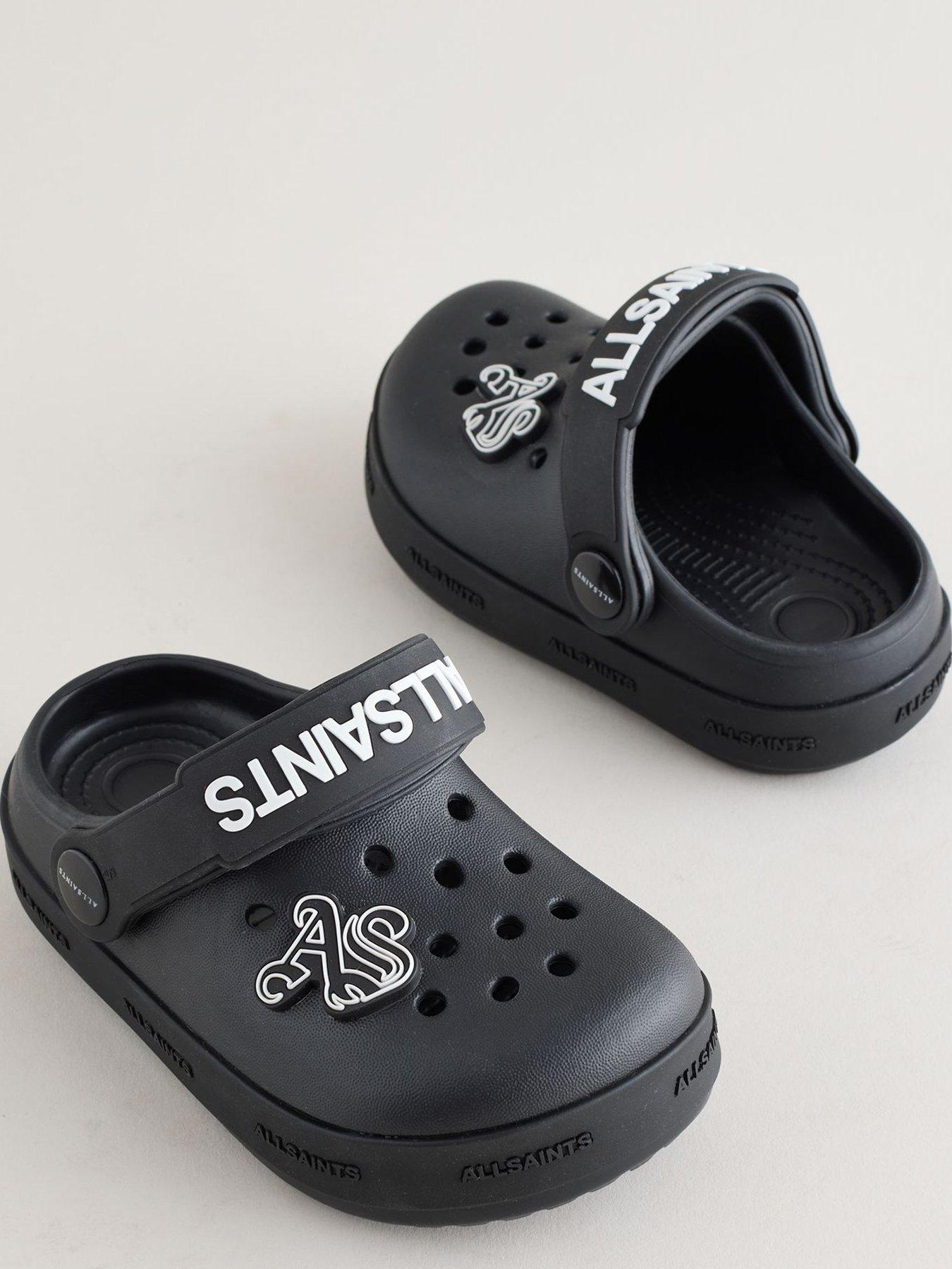 Image 4 of 7 of smALLSAINTS Younger Boys Underground Clogs - Black