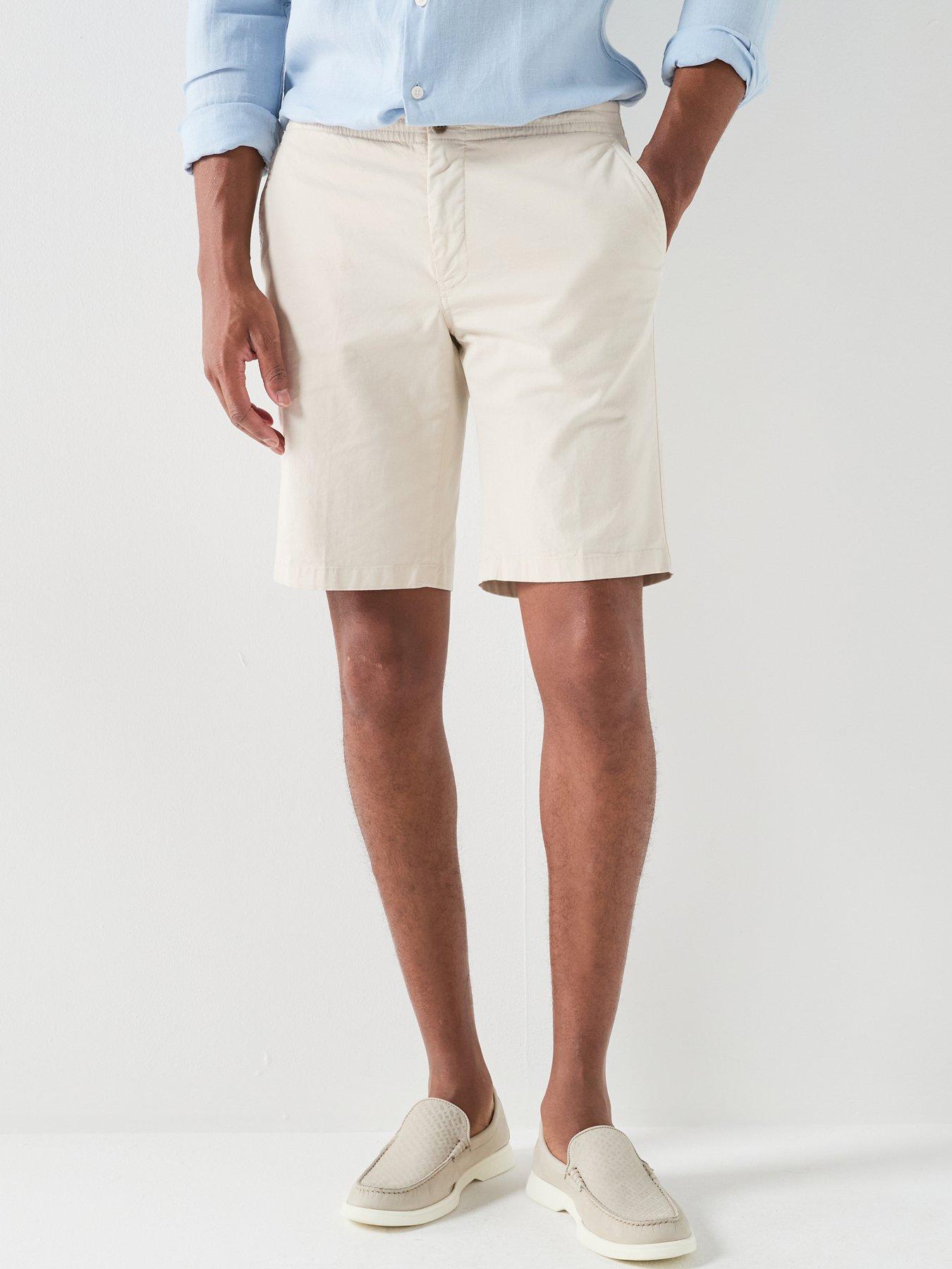  image of hackett-hackett-london-brighton-shorts-beige