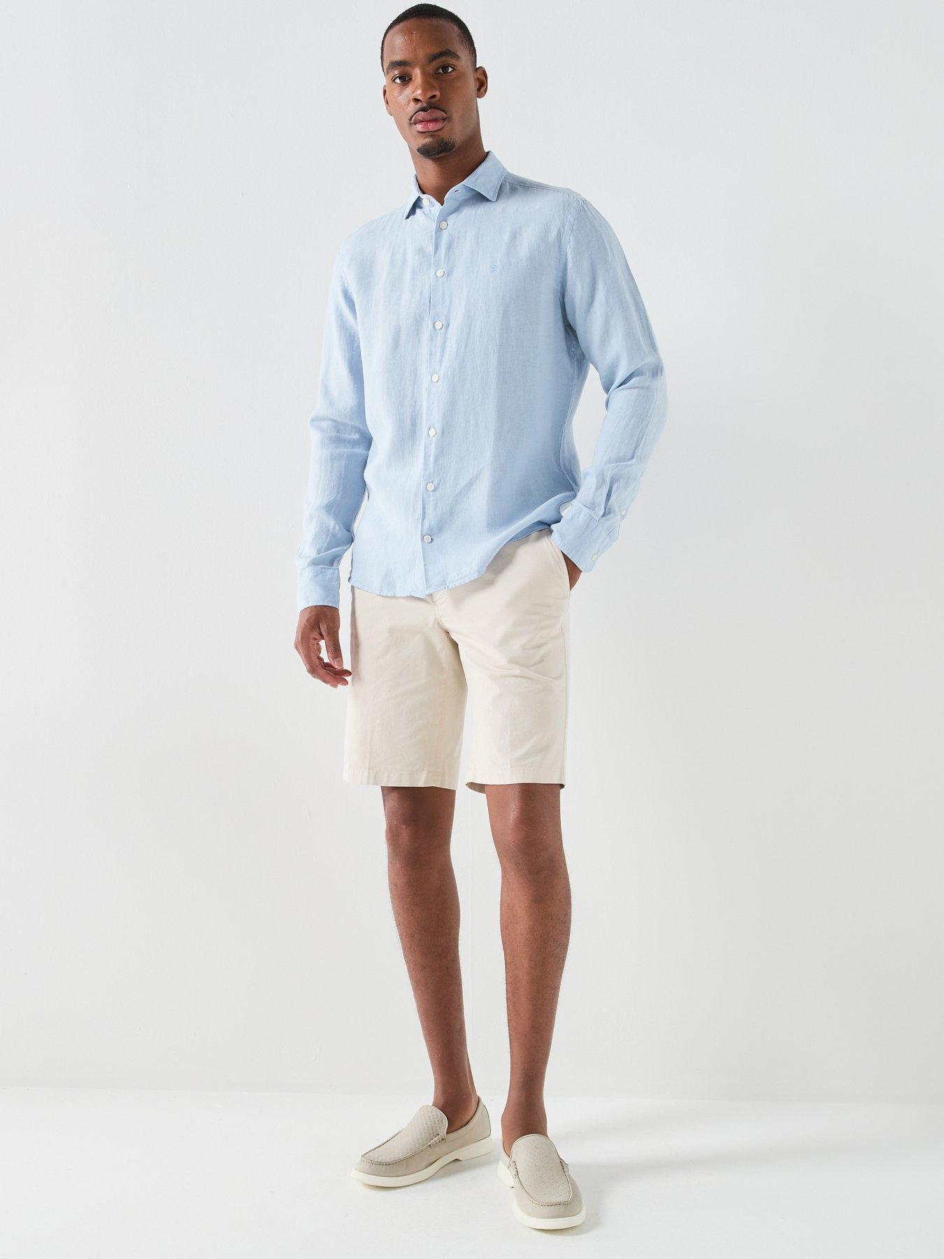  image of hackett-hackett-london-brighton-shorts-beige