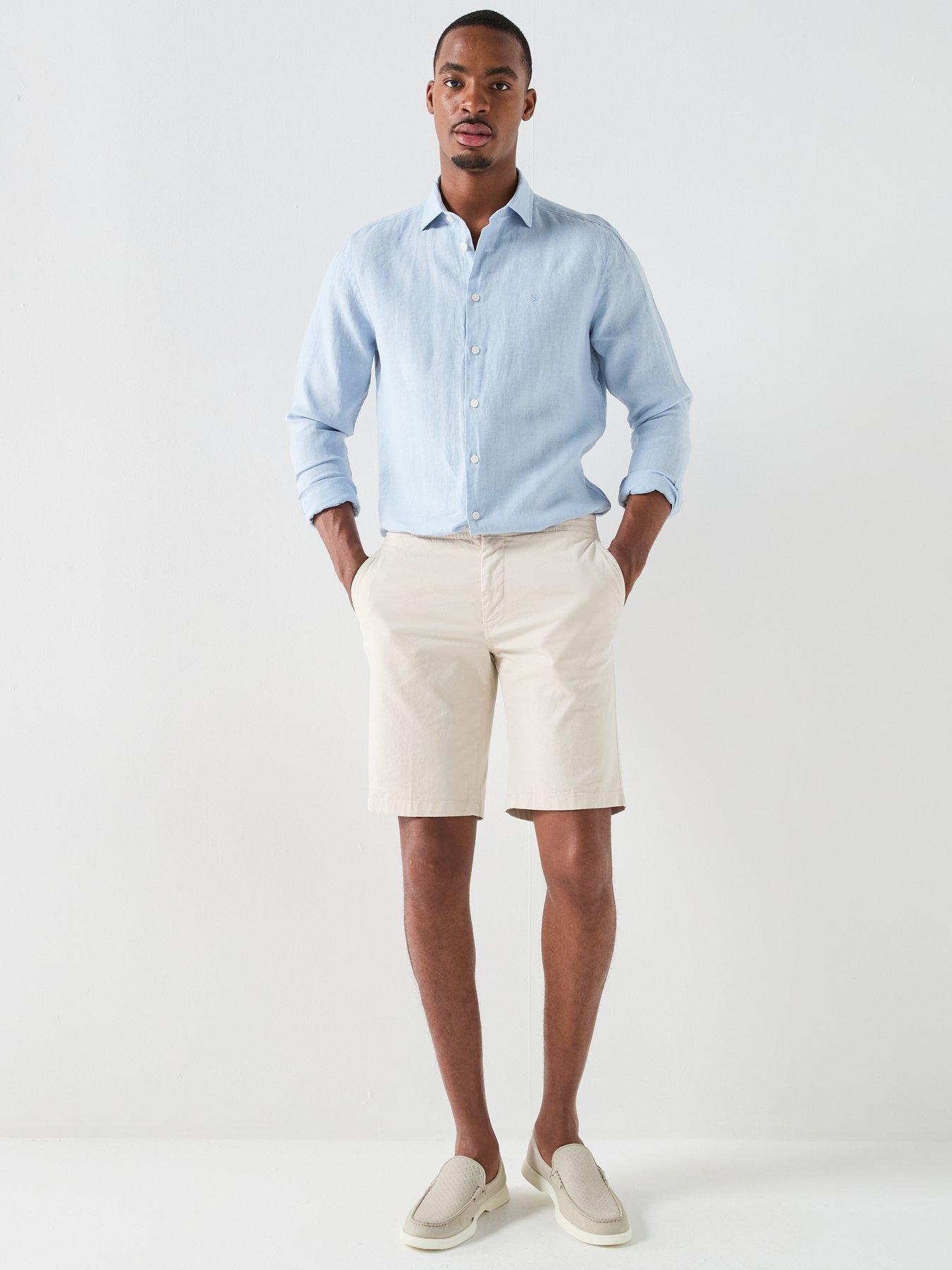  image of hackett-hackett-london-brighton-shorts-beige