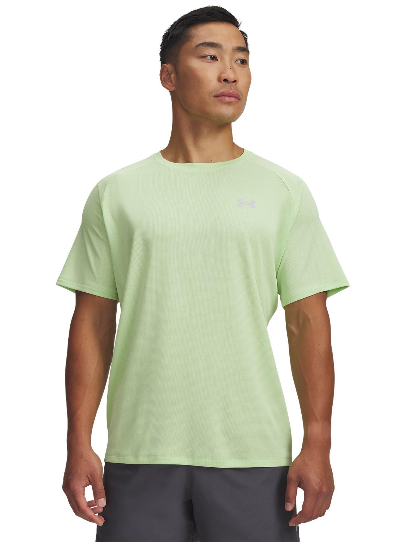 UNDER ARMOUR Mens Training Tech 2.0 Short Sleeve Crew T-shirt - Green